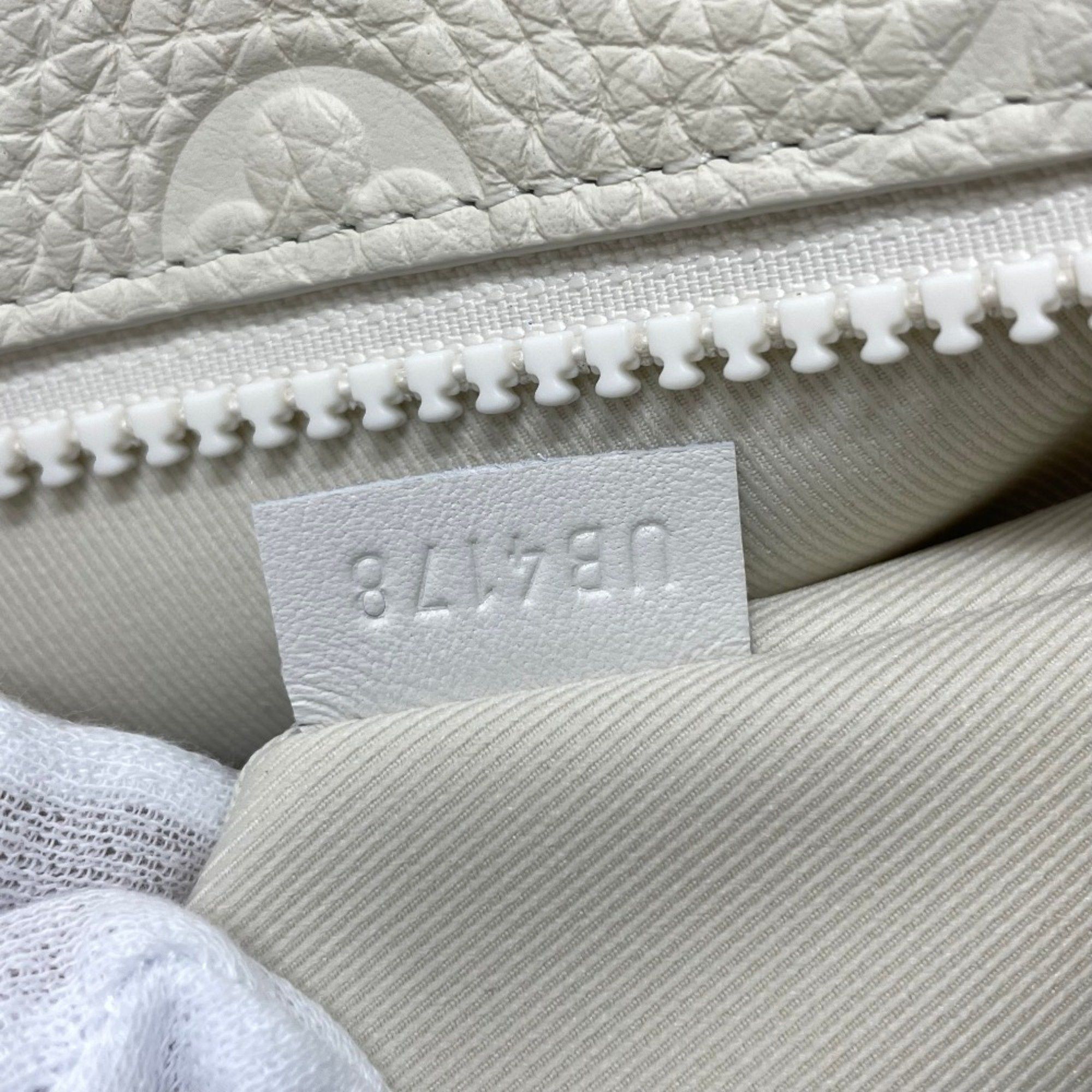 Louis Vuitton Louis Vuitton M67462 Taurillon ClemenceMonogram Bag Virgil Abloh Clutch bag Blanc White Size ONE SIZE - 9 Thumbnail