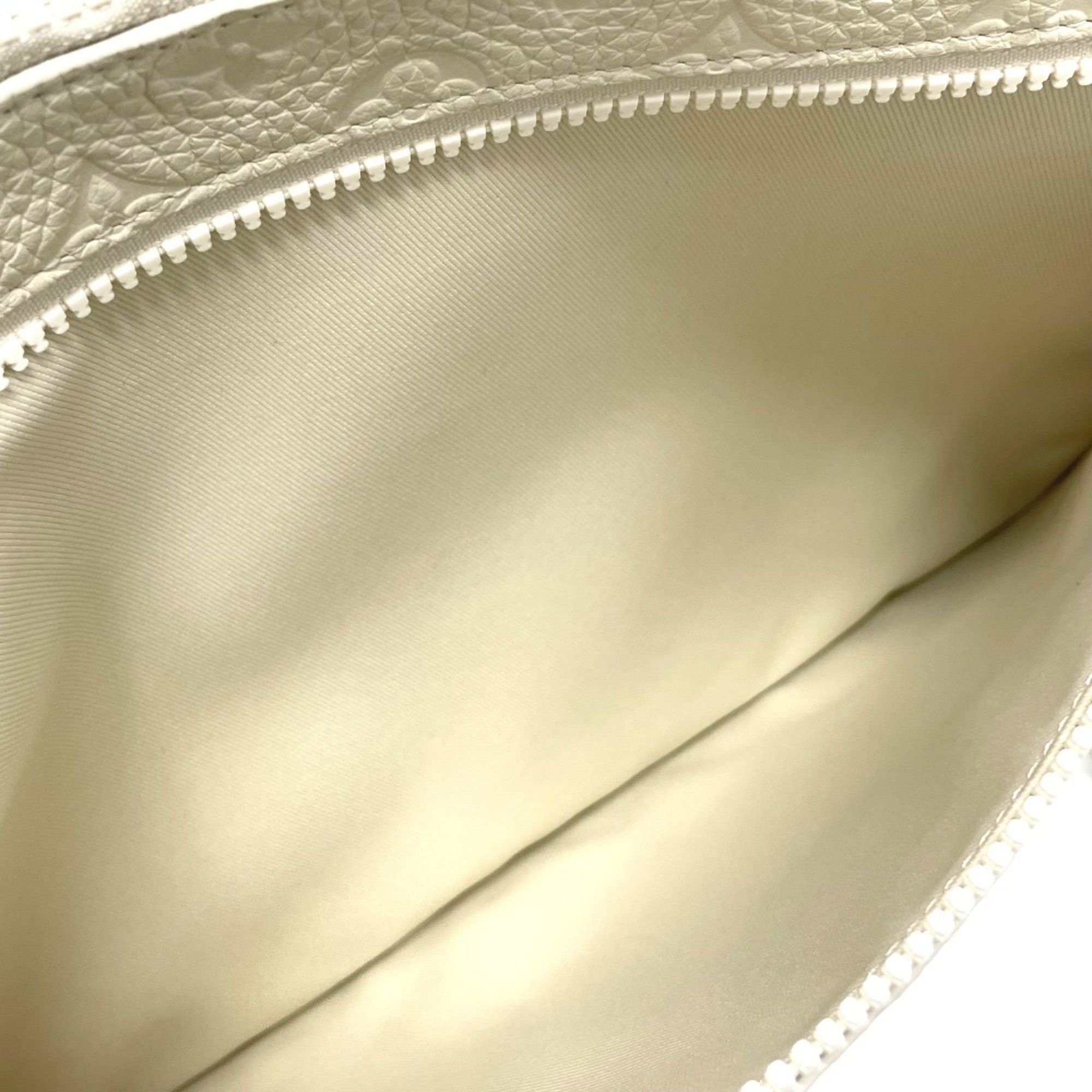 Louis Vuitton Louis Vuitton M67462 Taurillon ClemenceMonogram Bag Virgil Abloh Clutch bag Blanc White Size ONE SIZE - 8 Thumbnail