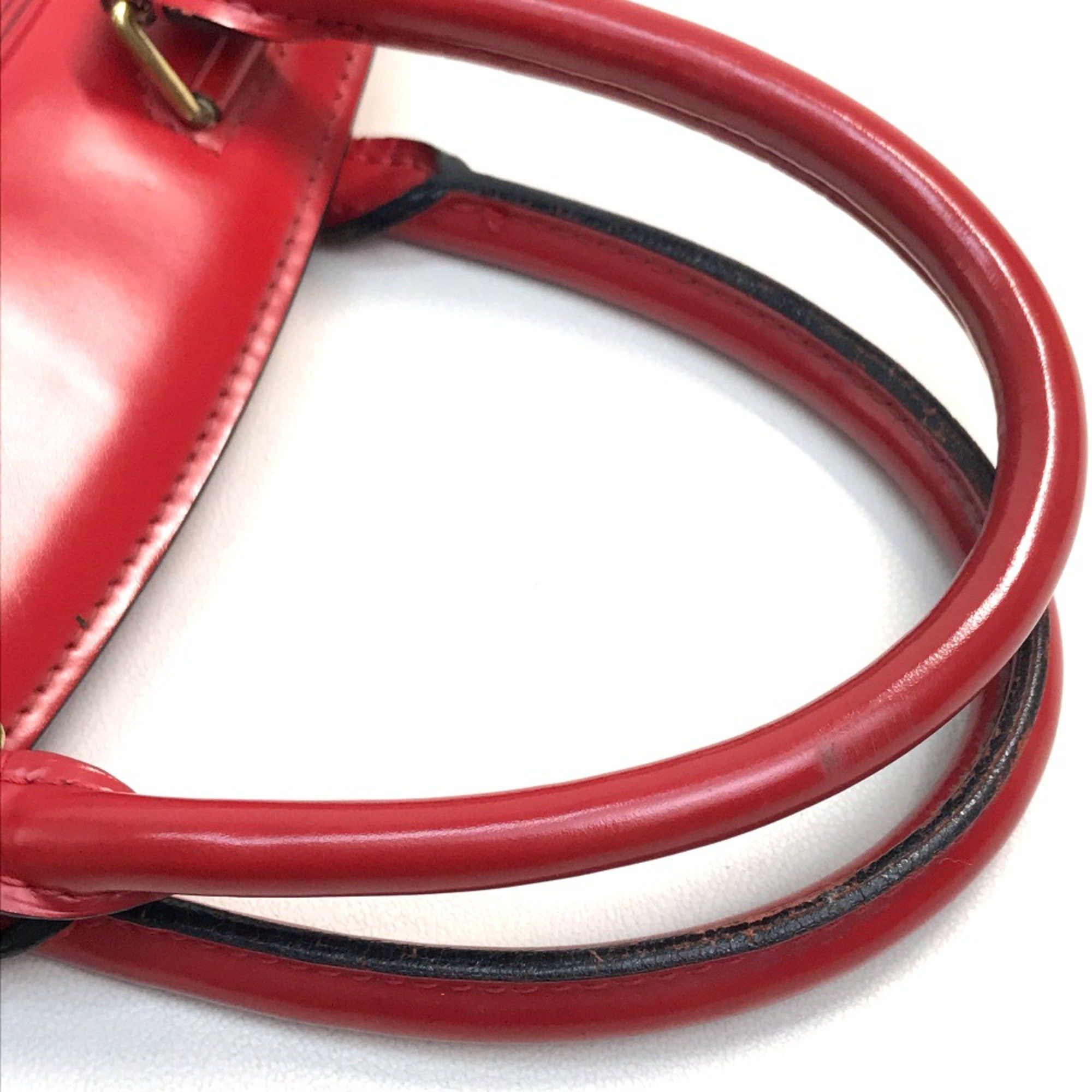 Louis Vuitton Louis Vuitton M48187 Epi bag logo Hand Bag Castilian red Red Size ONE SIZE - 9 Thumbnail