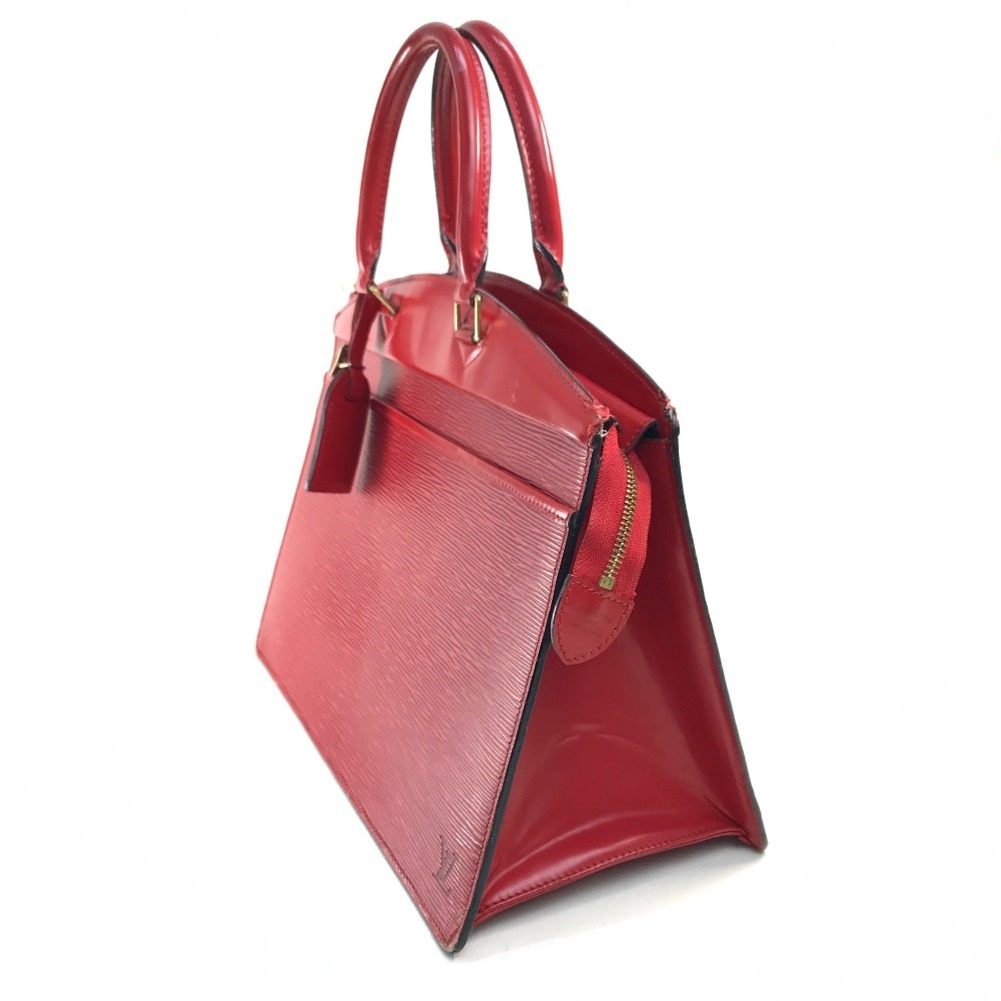 Louis Vuitton Louis Vuitton M48187 Epi bag logo Hand Bag Castilian red Red Size ONE SIZE - 3 Thumbnail