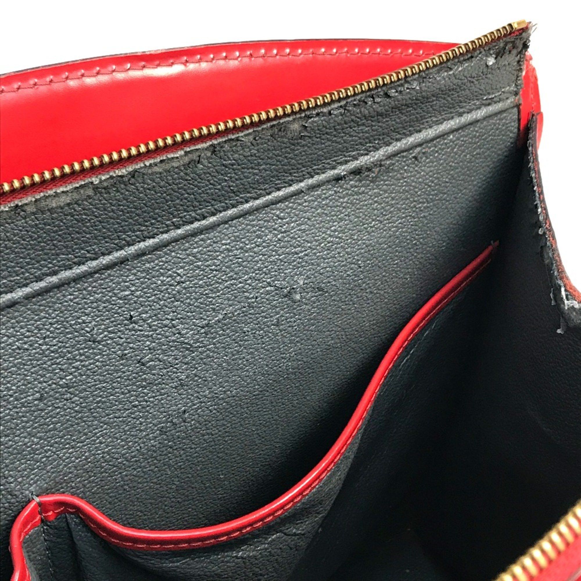 Louis Vuitton Louis Vuitton M48187 Epi bag logo Hand Bag Castilian red Red Size ONE SIZE - 12 Thumbnail