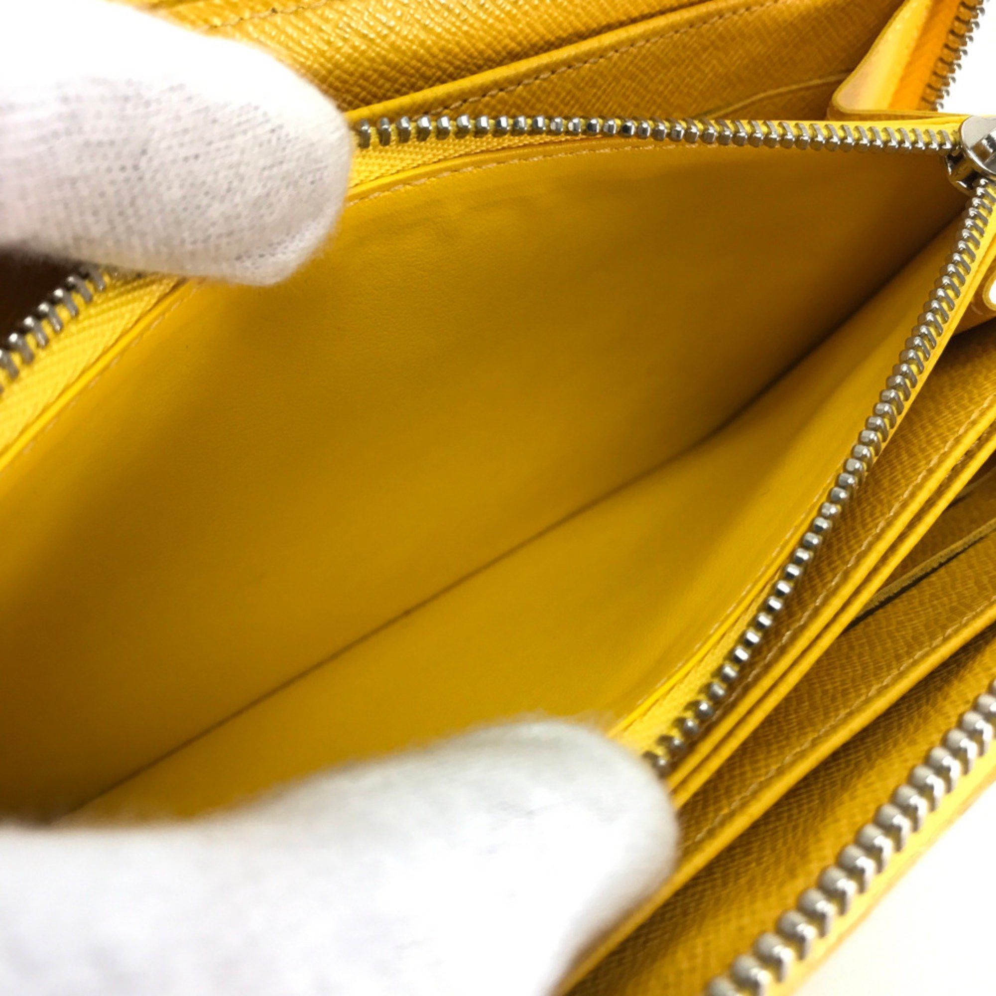 Louis Vuitton Louis Vuitton Epi Zip Around Long Wallet Long Wallet citron Size ONE SIZE - 6 Thumbnail