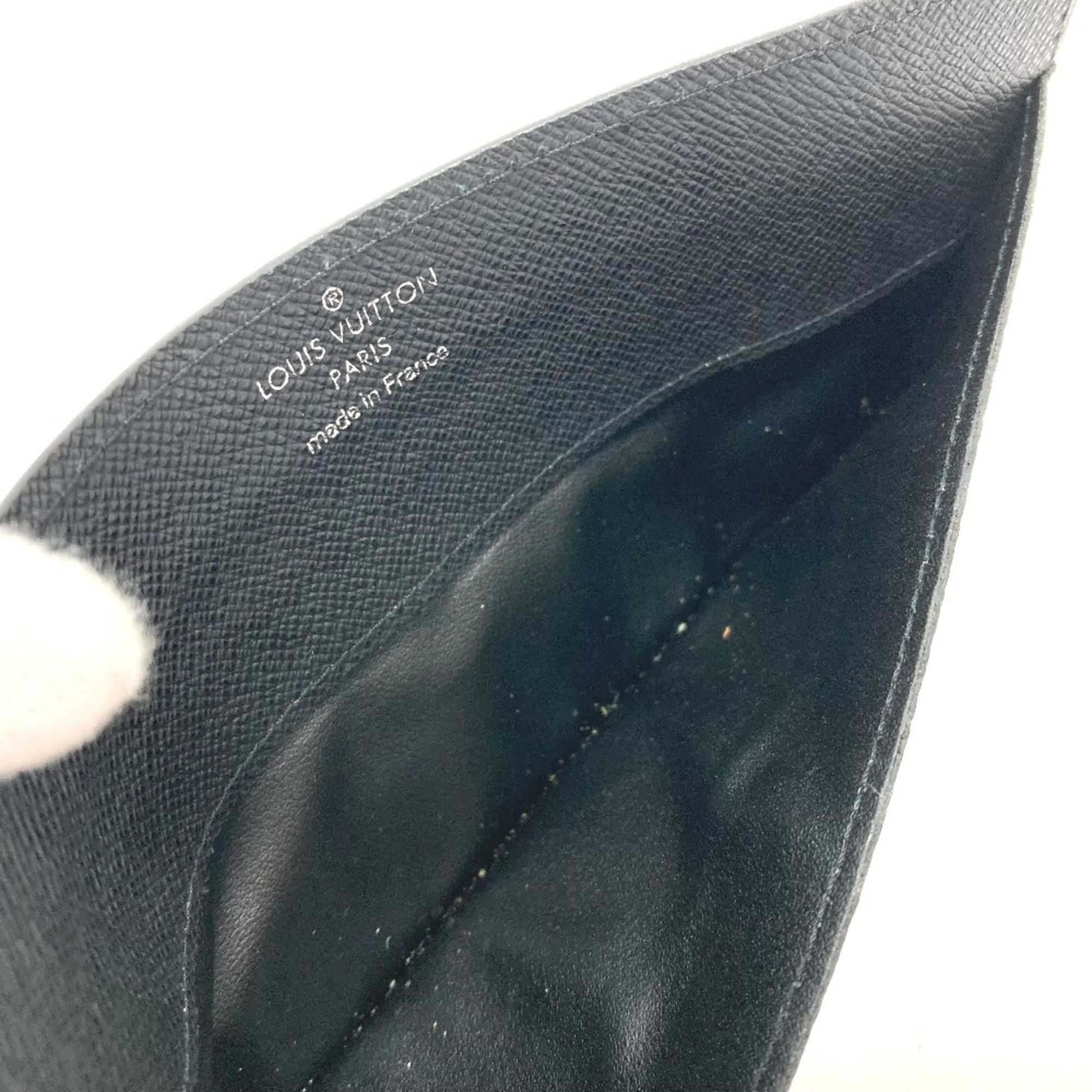Louis Vuitton Louis Vuitton Damier Graphite Fashion Accessories Card Case Black Size ONE SIZE - 9 Thumbnail