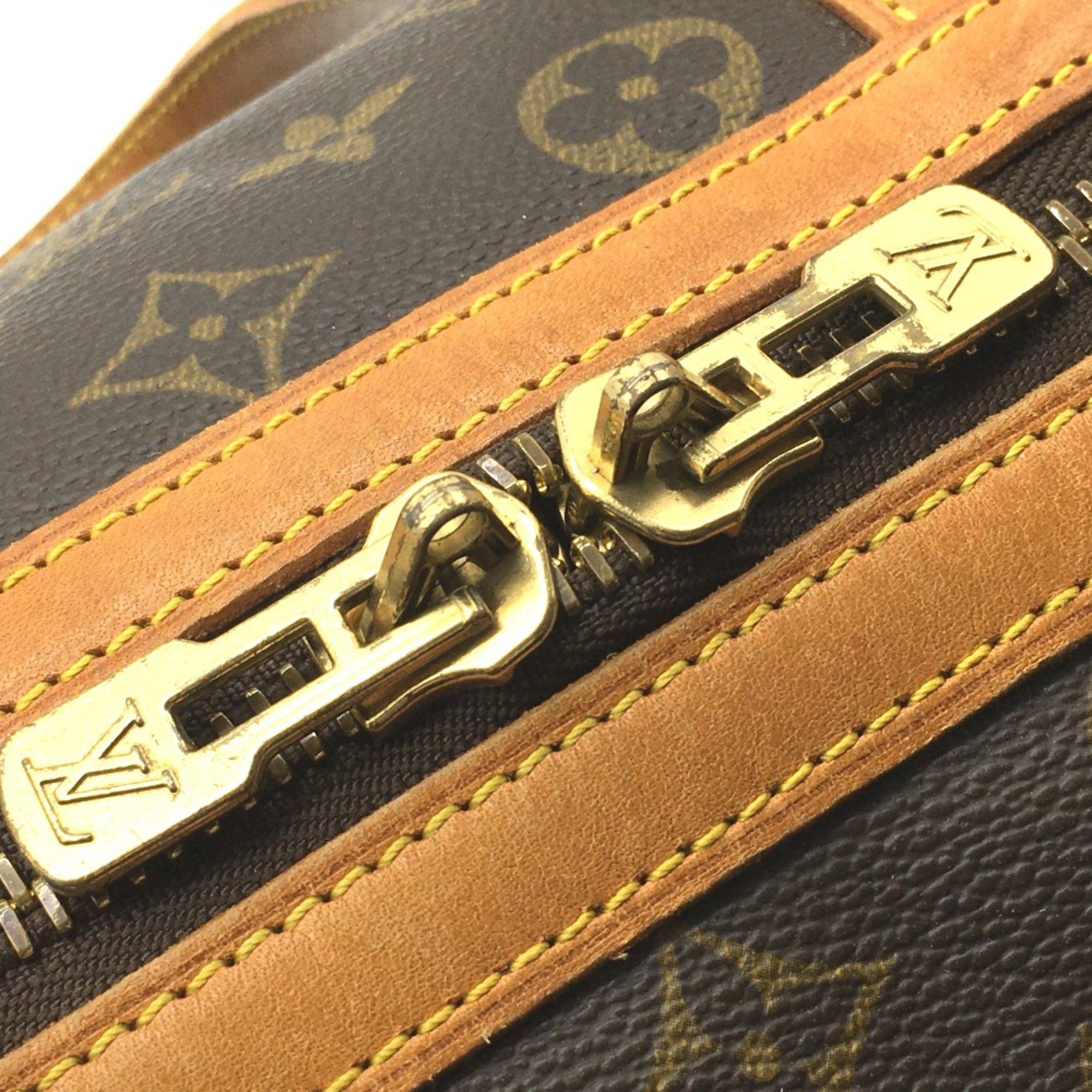 Louis Vuitton Louis Vuitton M41626 Monogram Hand Bag Duffle Bag Brown Size ONE SIZE - 7 Thumbnail