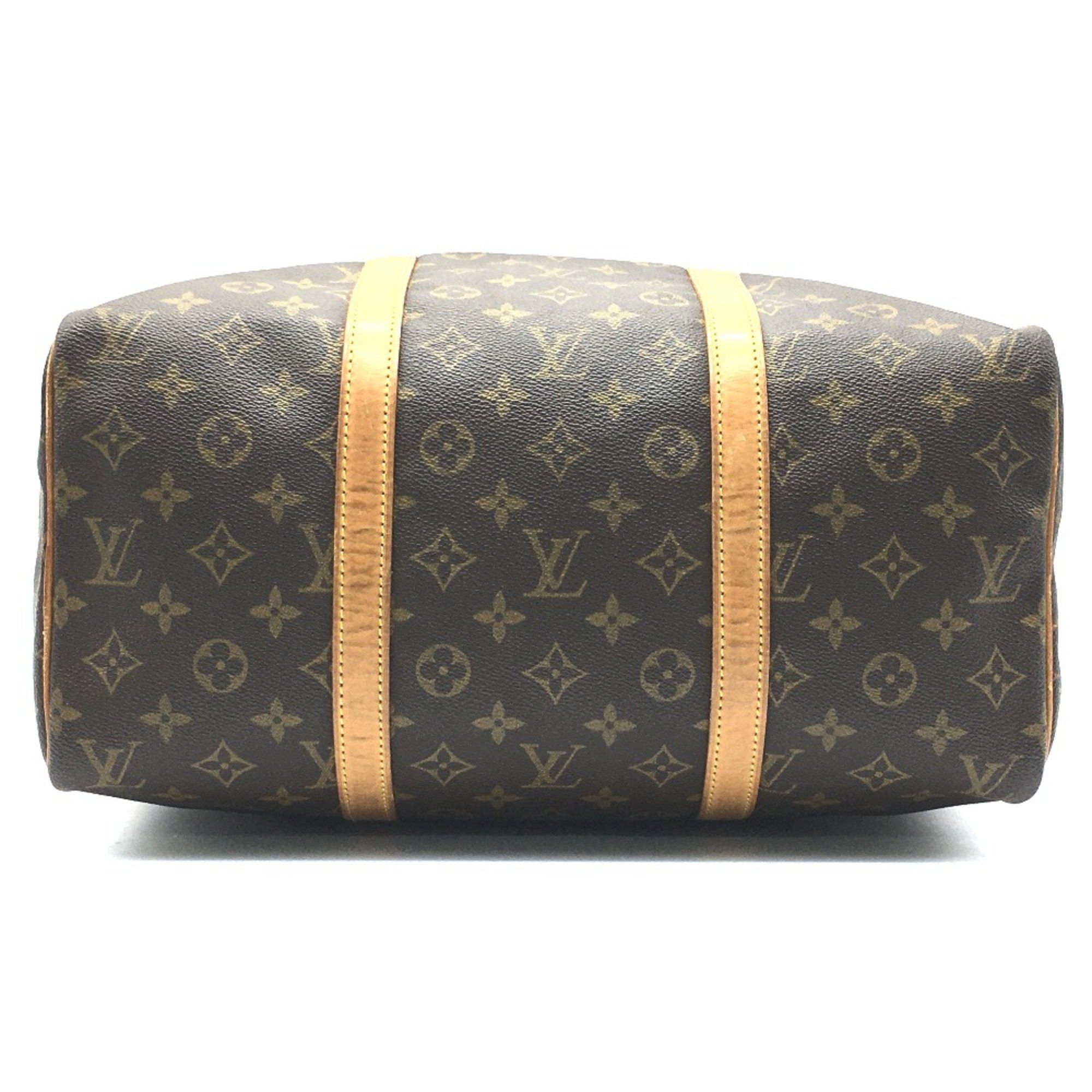 Louis Vuitton Louis Vuitton M41626 Monogram Hand Bag Duffle Bag Brown Size ONE SIZE - 3 Thumbnail