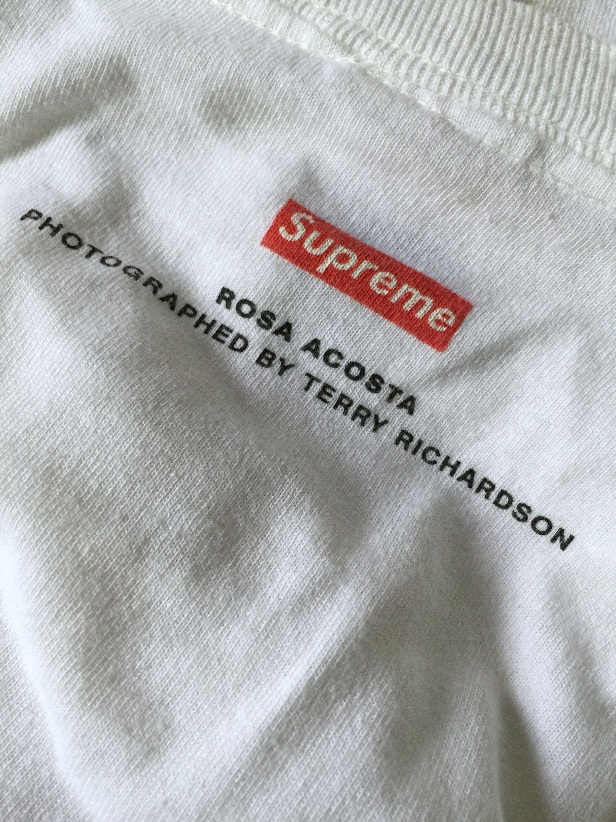 Supreme Rosa Acosta Tee Shirt | Grailed