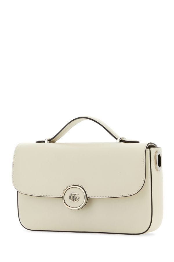 Gucci Ivory Leather Small Petite Gg Handbag Size ONE SIZE - 4 Thumbnail