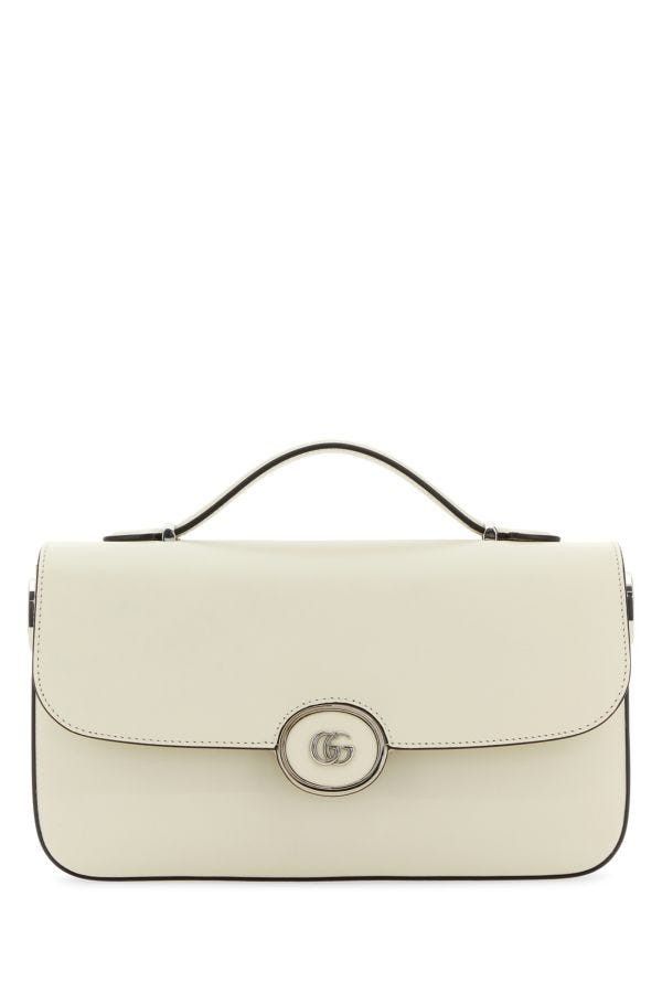 Gucci Ivory Leather Small Petite Gg Handbag Size ONE SIZE - 3 Thumbnail