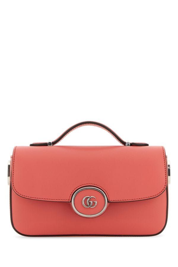 Gucci Dark Pink Leather Mini Petite Gg Handbag Size ONE SIZE - 3 Thumbnail