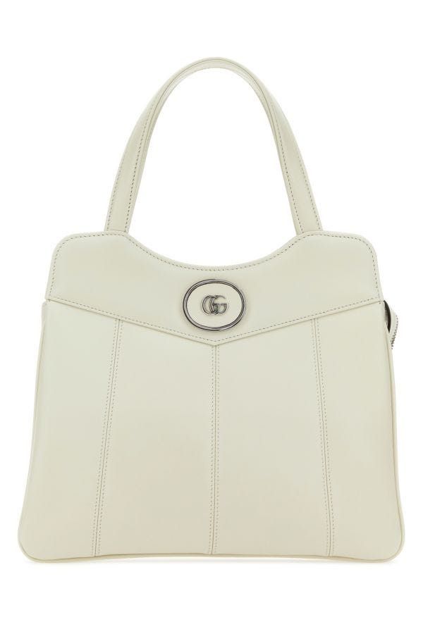 Gucci Chalk Leather Small Petite Gg Handbag Size ONE SIZE - 3 Thumbnail