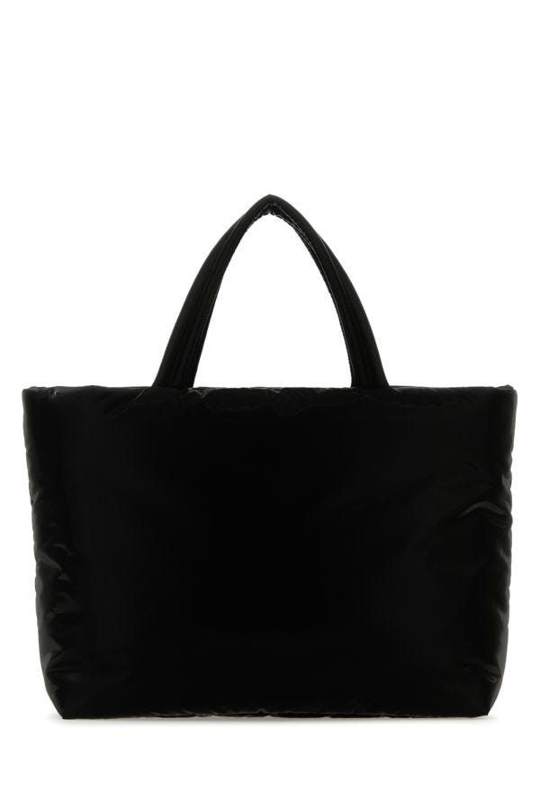 Saint Laurent Paris Black Nylon Saint Laurent Shopping Bag Size ONE SIZE - 5 Thumbnail