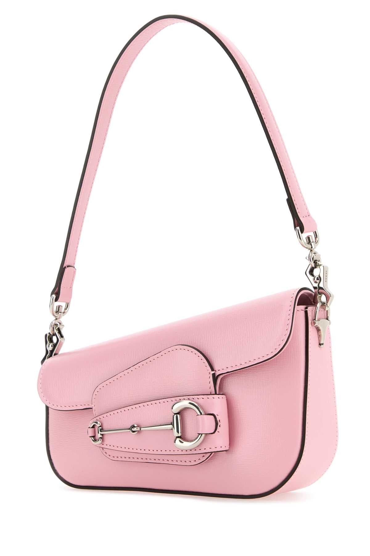 Gucci Pink Leather Mini Gucci Horsebit 1955 Handbag Size ONE SIZE - 2 Thumbnail