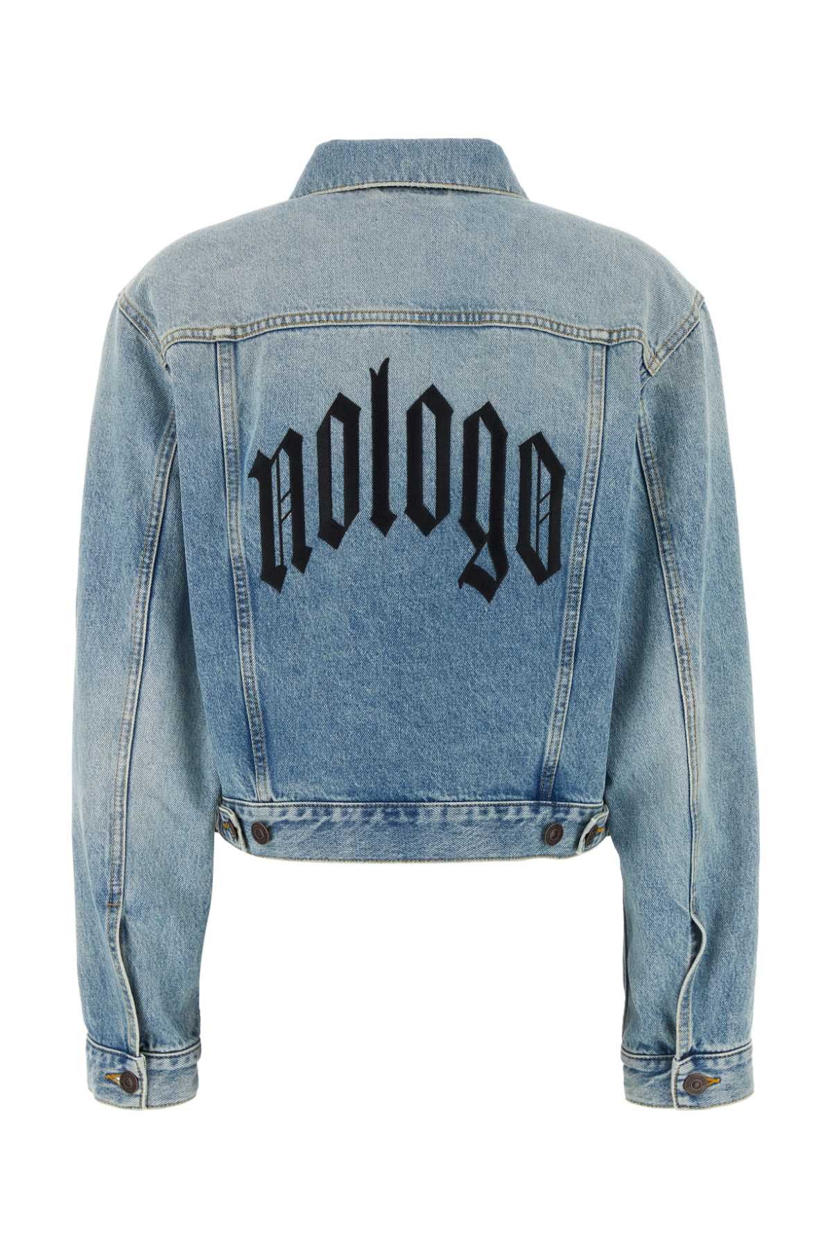 Balenciaga Denim Jacket Size S / US 4 / IT 40 - 2 Thumbnail