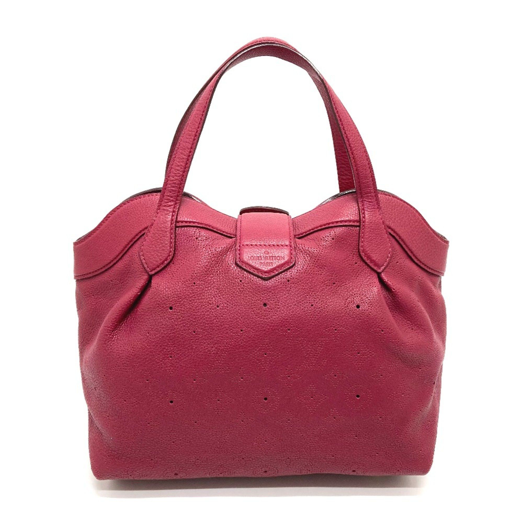 Louis Vuitton Louis Vuitton M93817 MonogramMahina Bag Hand Bag Gruna Red Size ONE SIZE - 2 Thumbnail