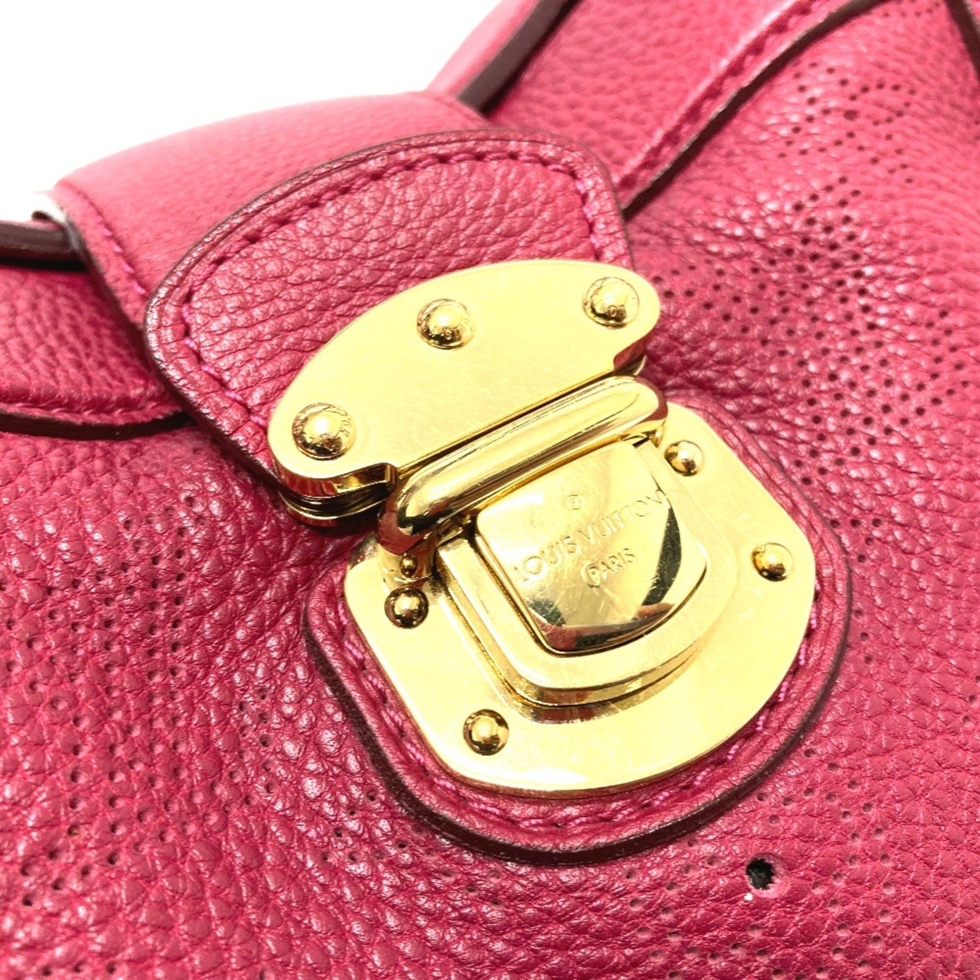 Louis Vuitton Louis Vuitton M93817 MonogramMahina Bag Hand Bag Gruna Red Size ONE SIZE - 4 Thumbnail