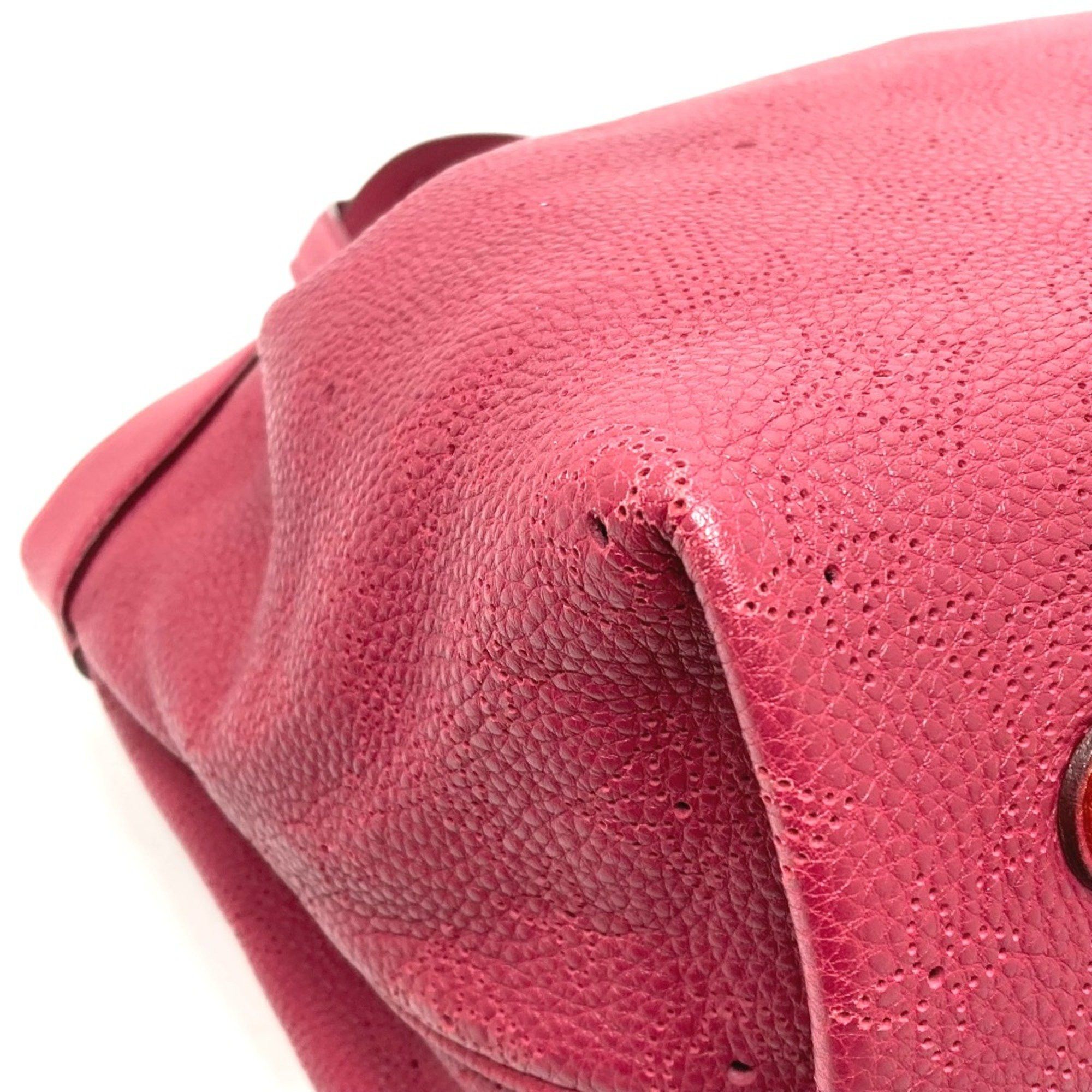 Louis Vuitton Louis Vuitton M93817 MonogramMahina Bag Hand Bag Gruna Red Size ONE SIZE - 7 Thumbnail