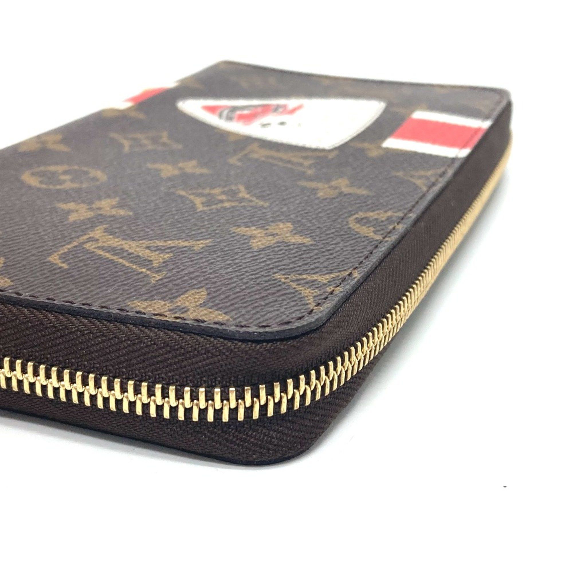 Louis Vuitton Louis Vuitton M66553 Monogram Zippy Organizer Long Wallet Brown Size ONE SIZE - 6 Thumbnail