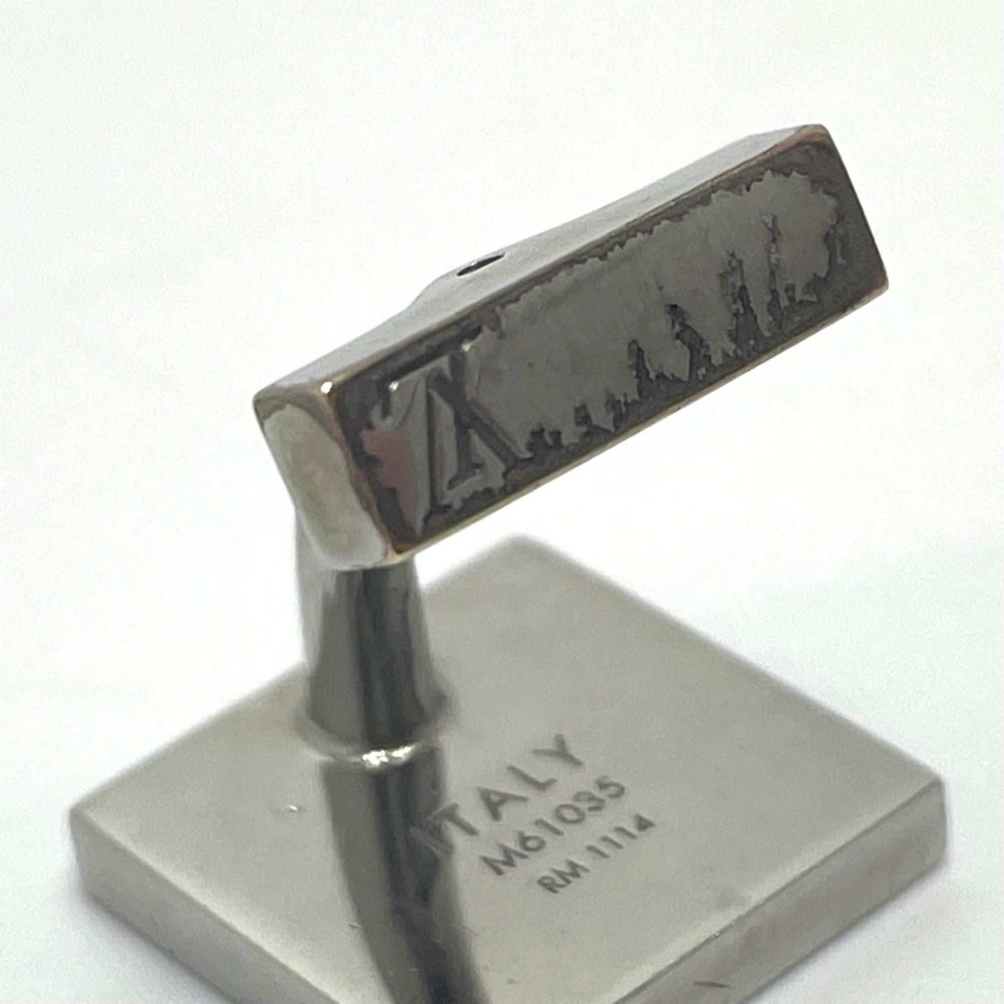 Louis Vuitton Louis Vuitton M61035 Damier 4 Cufflinks cuffs Silver Size ONE SIZE - 6 Thumbnail