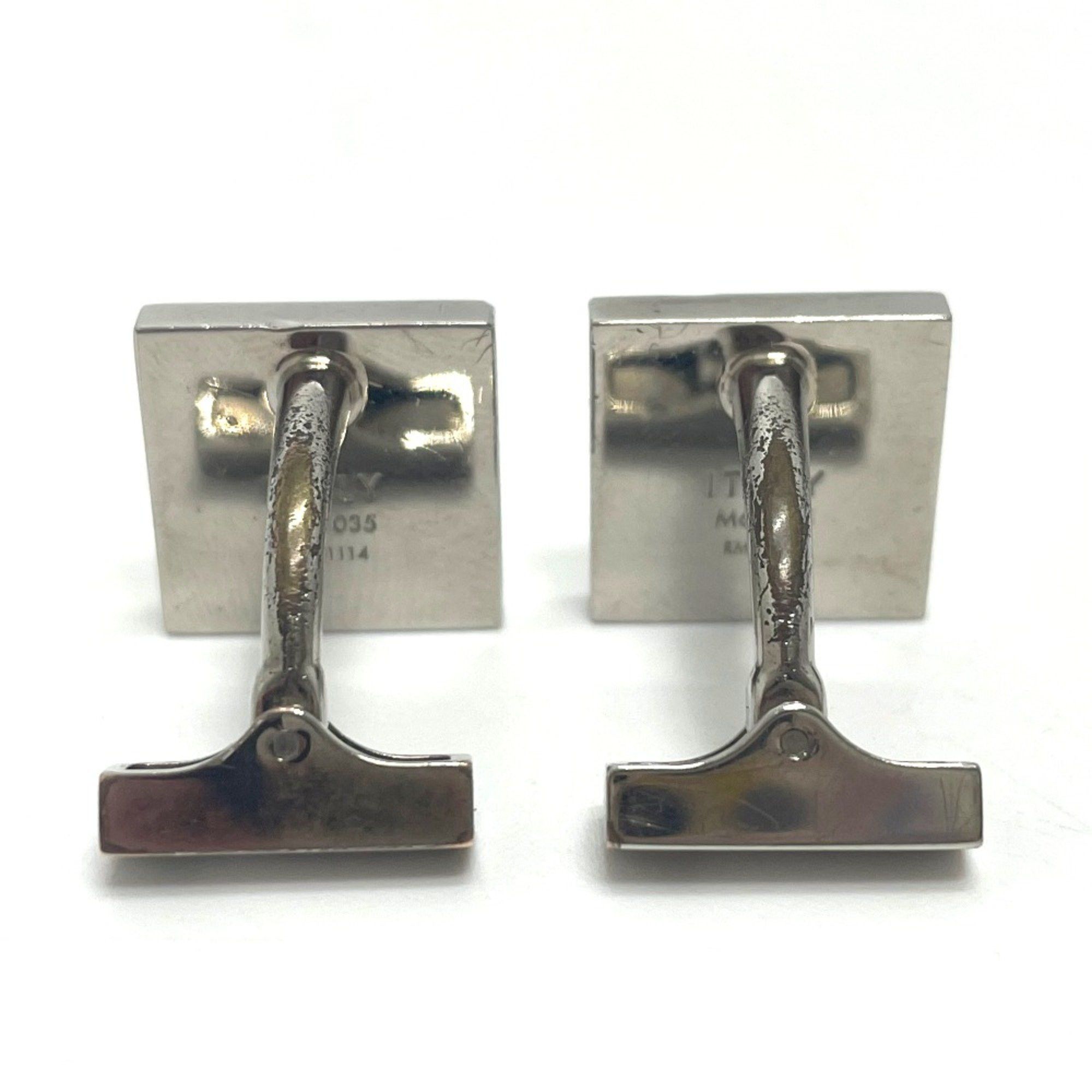 Louis Vuitton Louis Vuitton M61035 Damier 4 Cufflinks cuffs Silver Size ONE SIZE - 2 Thumbnail