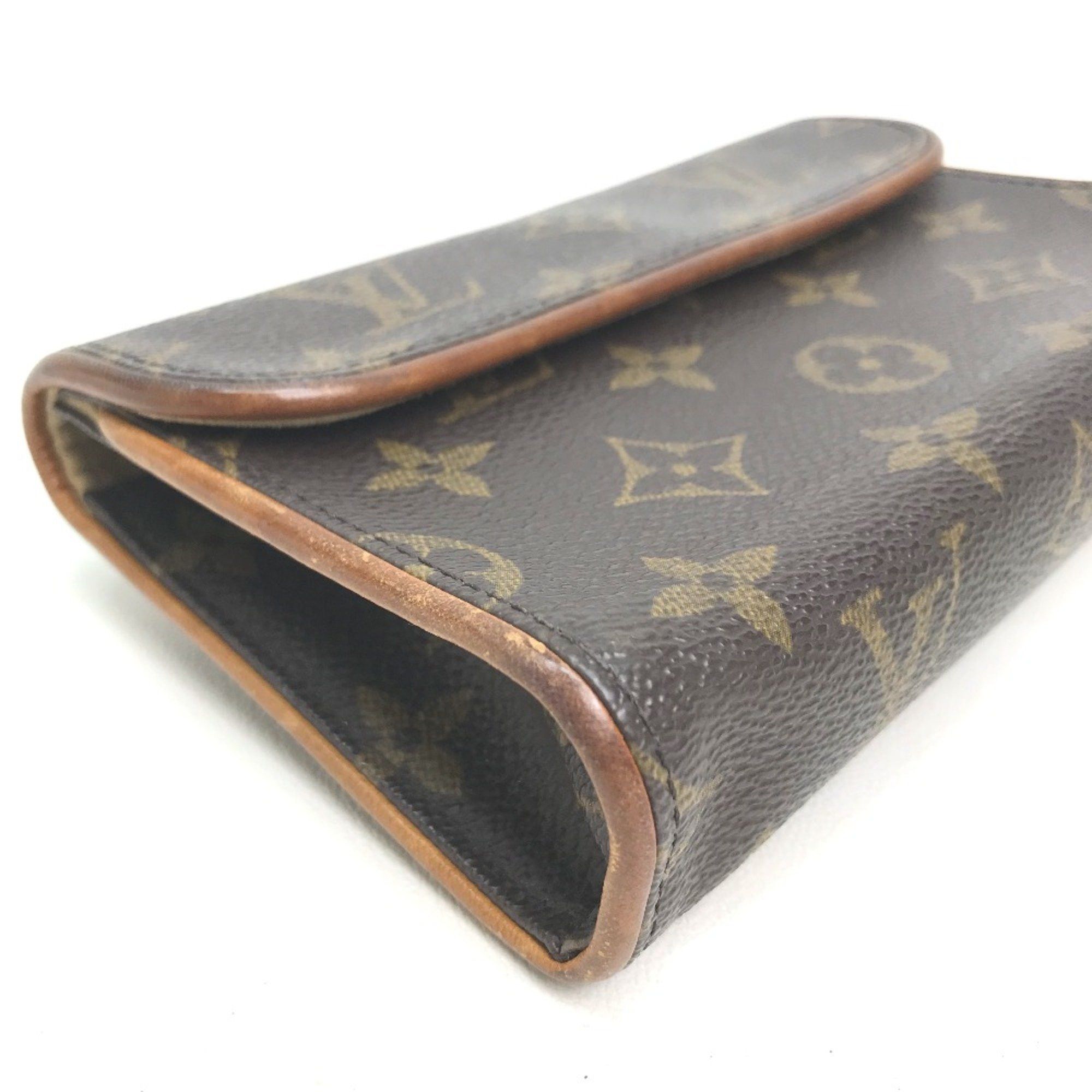 Louis Vuitton Louis Vuitton M51855 Monogram Pouch Pochette Waist Pouch Brown Size ONE SIZE - 3 Thumbnail