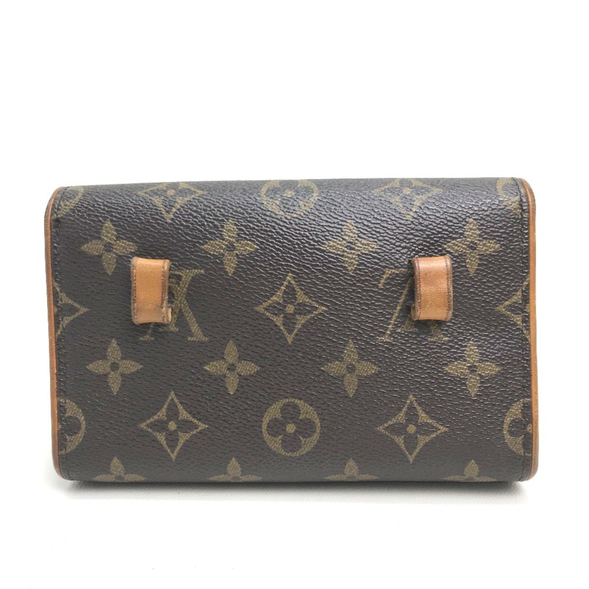 Louis Vuitton Louis Vuitton M51855 Monogram Pouch Pochette Waist Pouch Brown Size ONE SIZE - 2 Thumbnail