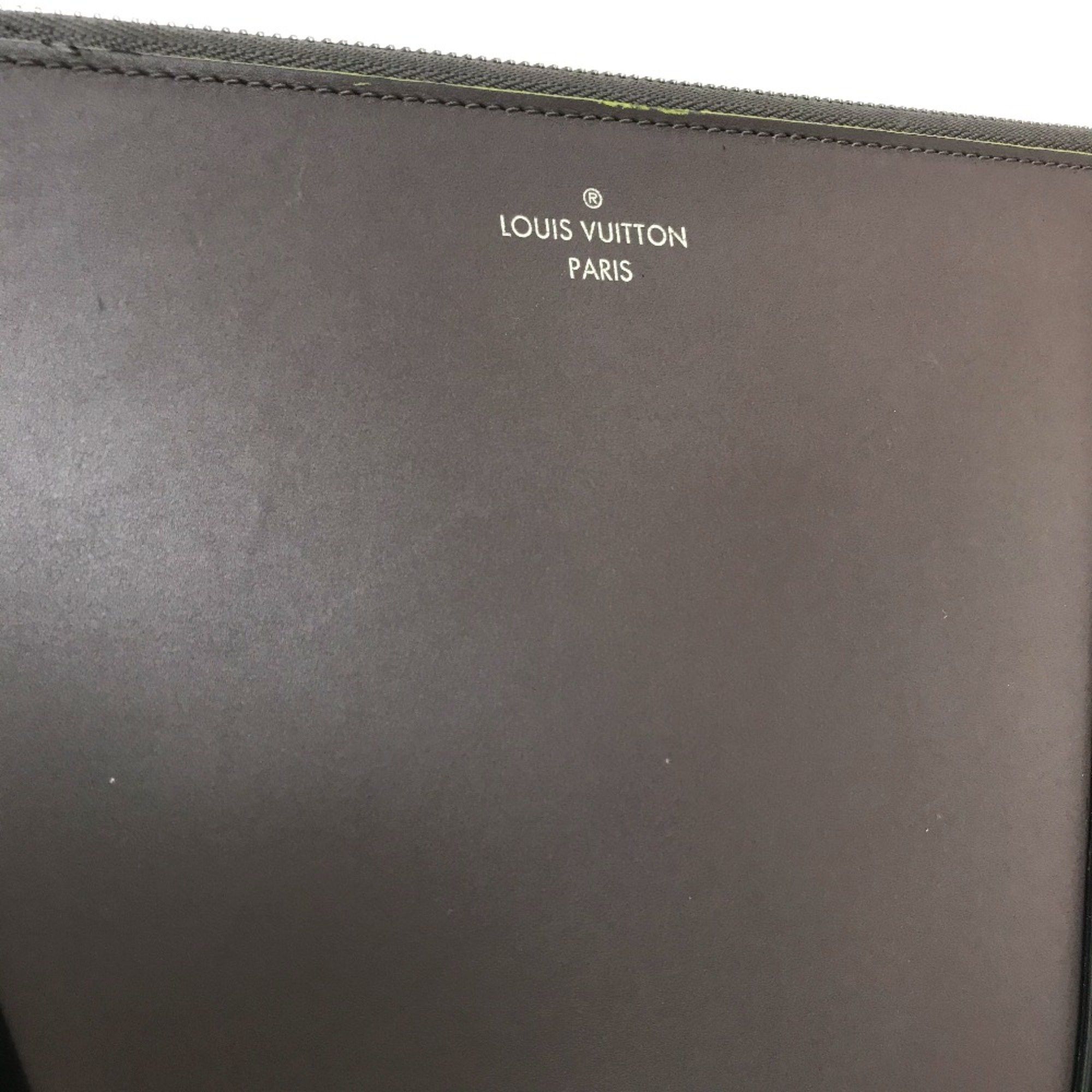Louis Vuitton Louis Vuitton Bag List with Strap Clutch bag Gray Based /Navy Size ONE SIZE - 5 Thumbnail