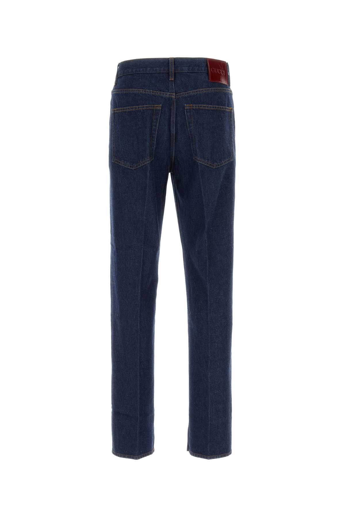 Gucci Dark Blue Denim Jeans Size US 32 / EU 48 - 2 Thumbnail