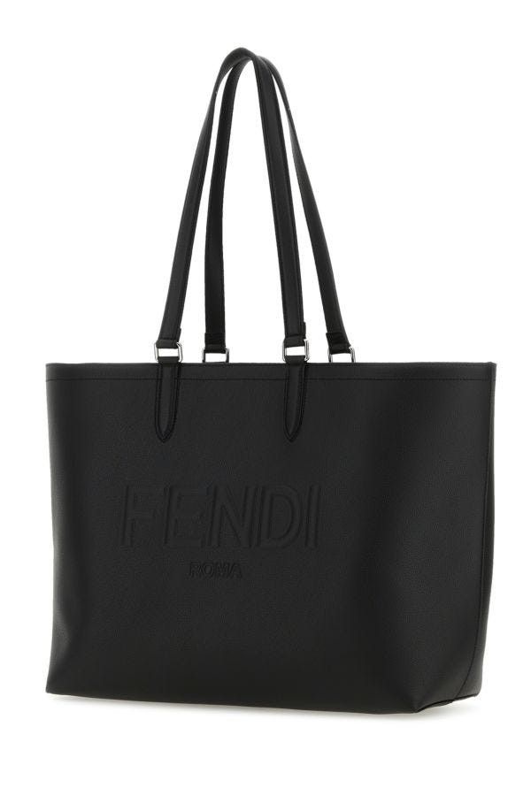 Fendi Back Leather Fendi Roma Shopping Bag Size ONE SIZE - 4 Thumbnail