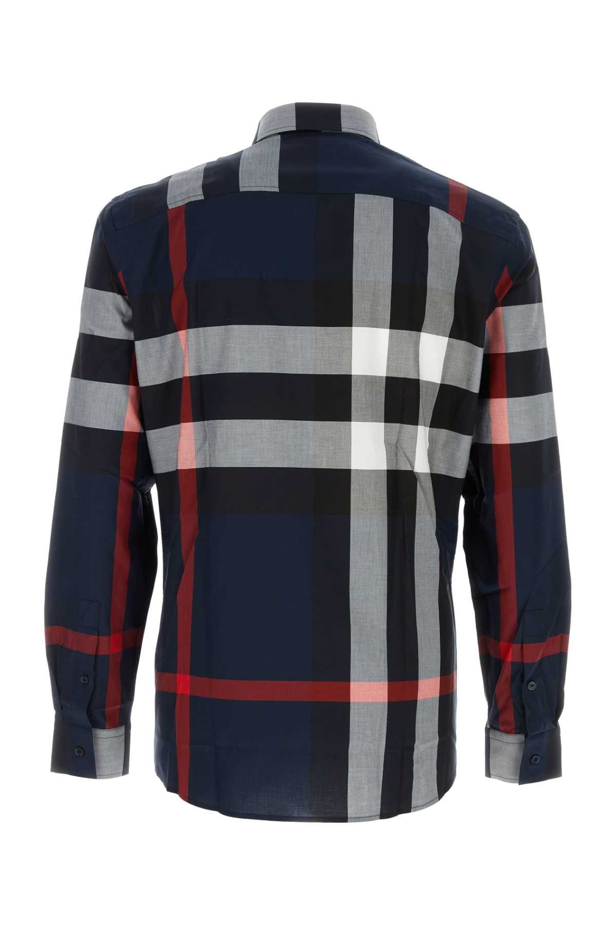 Burberry Embroidered Poplin Shirt Size US M / EU 48-50 / 2 - 2 Thumbnail