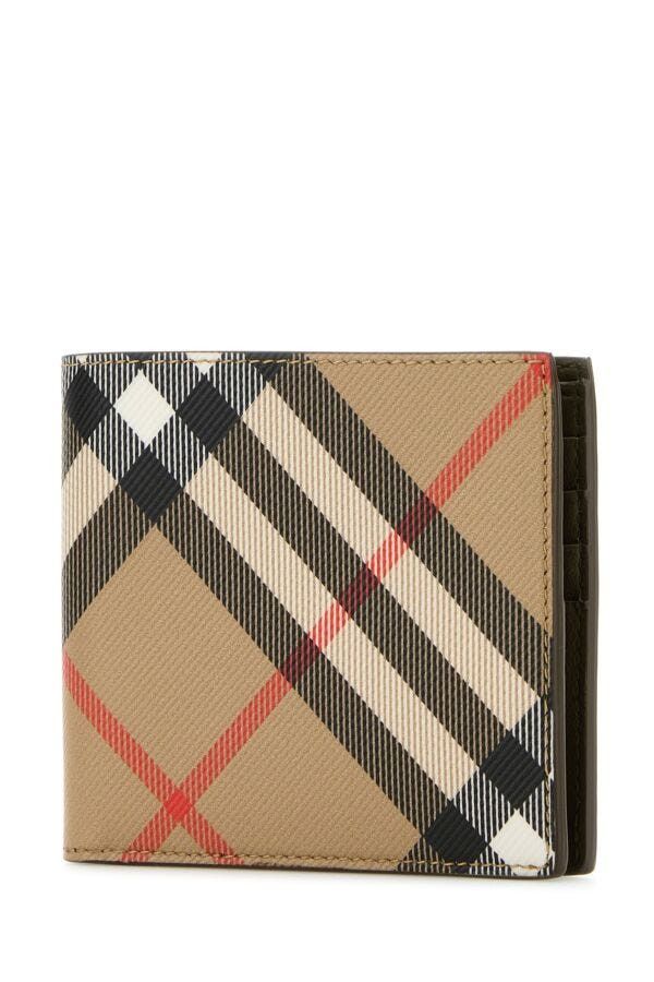 Burberry Printed E-Canvas Wallet Size ONE SIZE - 4 Thumbnail