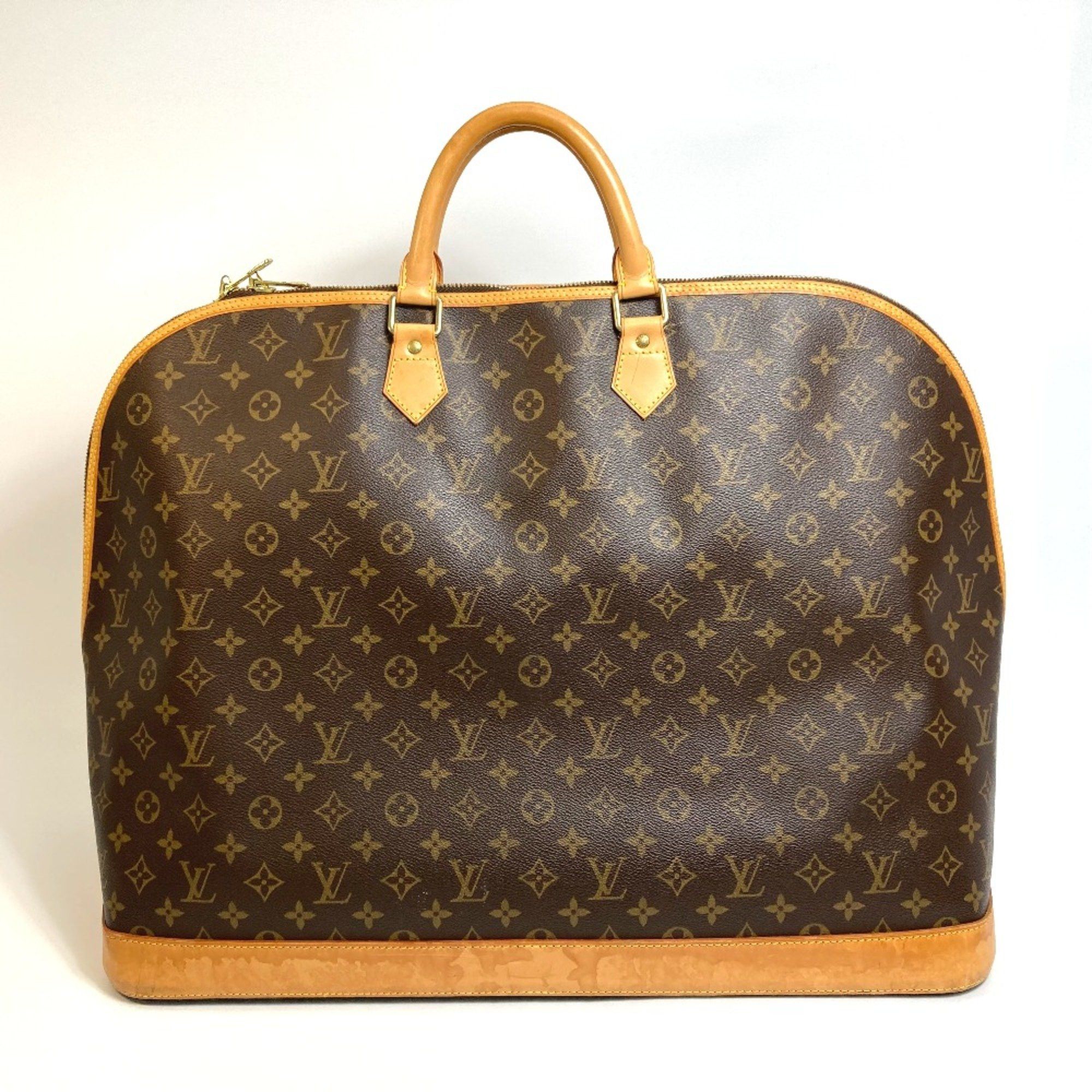 Louis Vuitton Louis Vuitton M41445 Monogram Hand Bag Duffle Bag Brown Size ONE SIZE - 2 Thumbnail