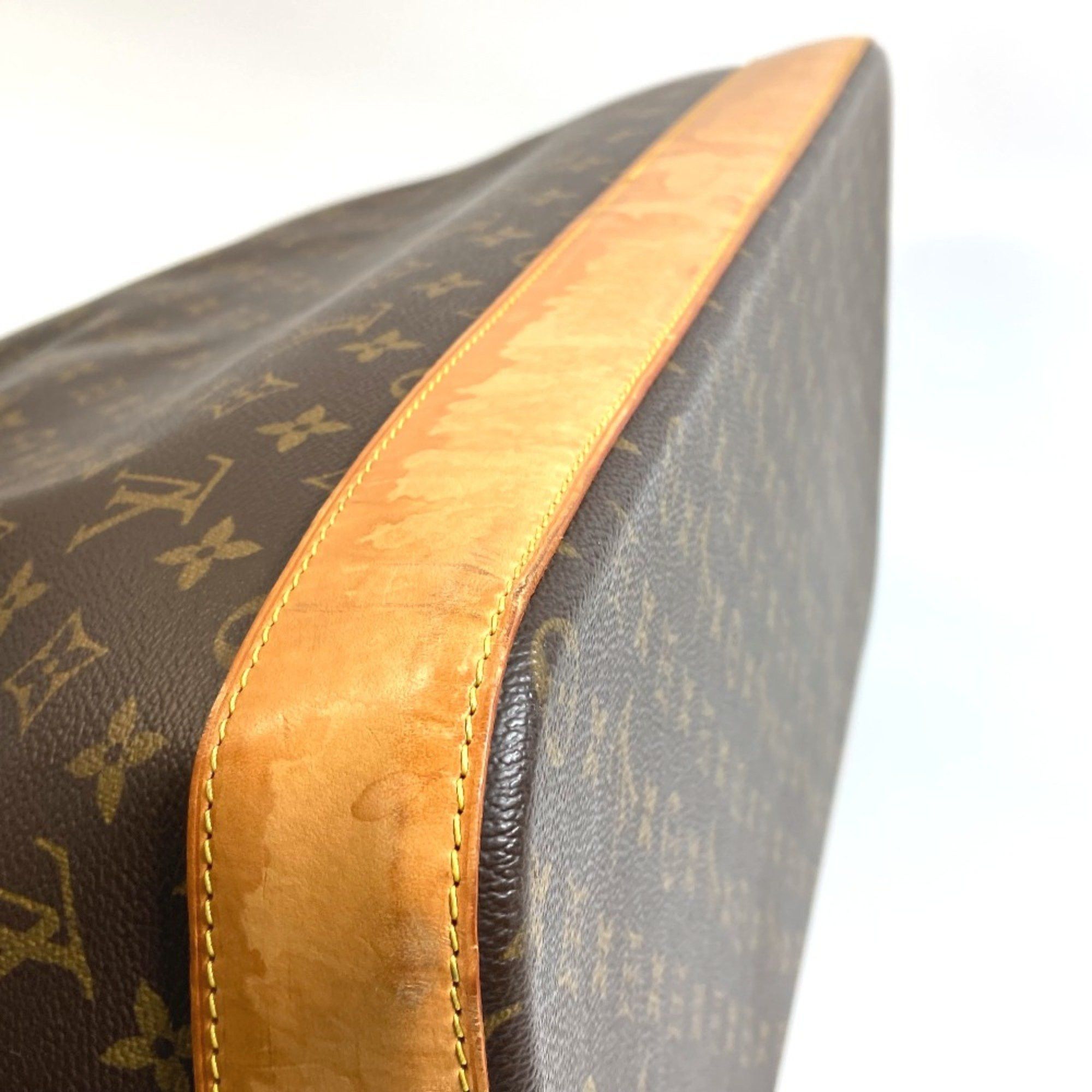 Louis Vuitton Louis Vuitton M41445 Monogram Hand Bag Duffle Bag Brown Size ONE SIZE - 10 Thumbnail