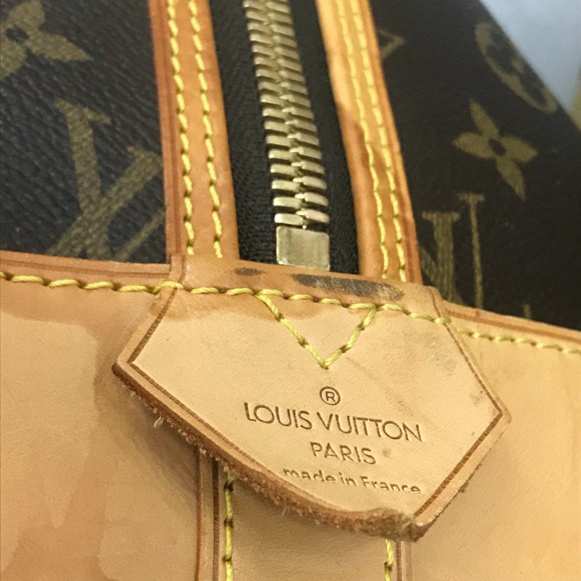 Louis Vuitton Louis Vuitton M41445 Monogram Hand Bag Duffle Bag Brown Size ONE SIZE - 9 Thumbnail