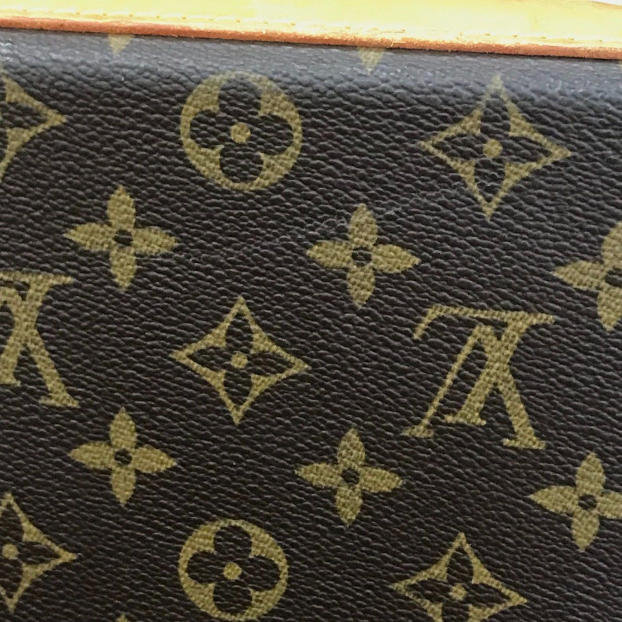 Louis Vuitton Louis Vuitton M41445 Monogram Hand Bag Duffle Bag Brown Size ONE SIZE - 8 Thumbnail