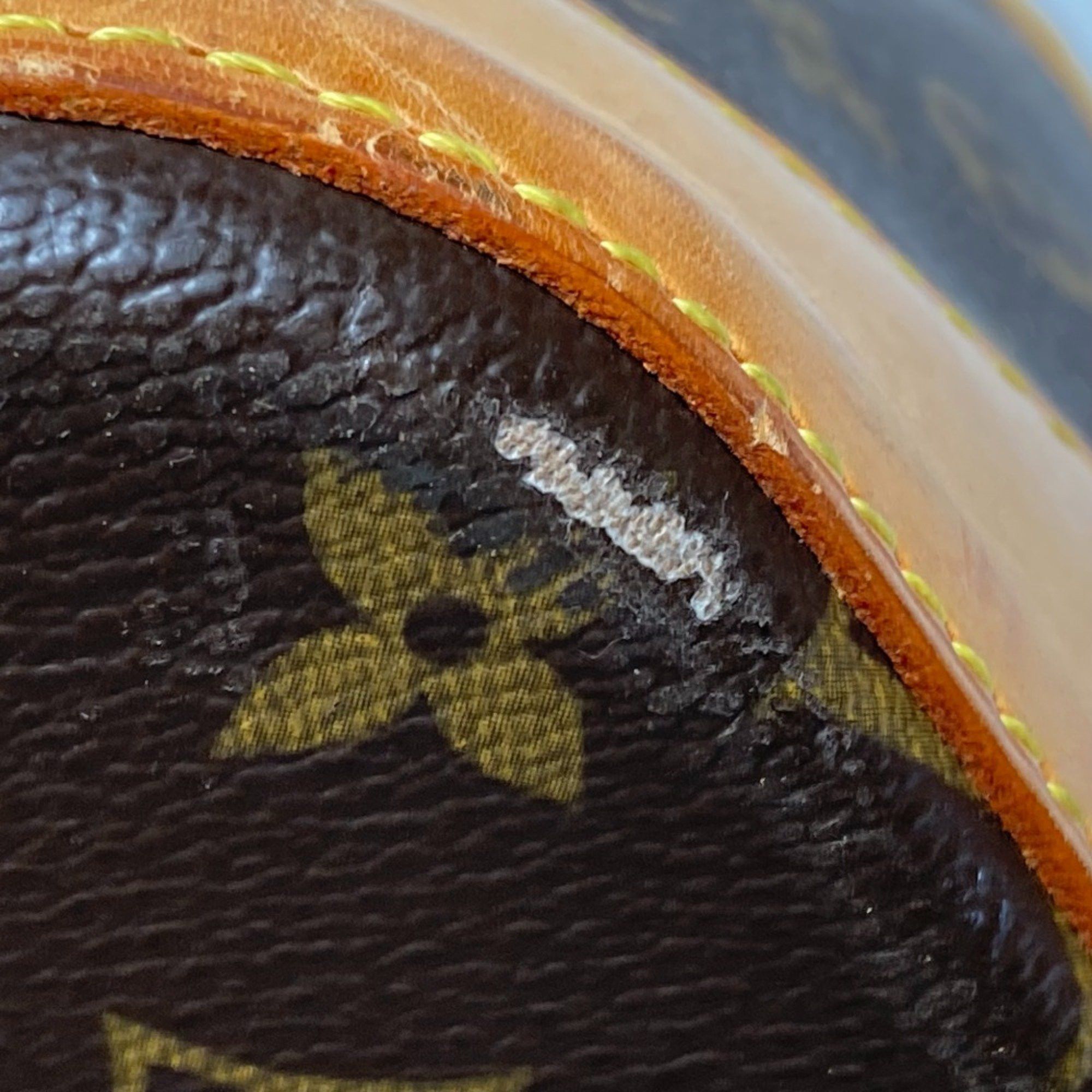 Louis Vuitton Louis Vuitton M41445 Monogram Hand Bag Duffle Bag Brown Size ONE SIZE - 14 Thumbnail