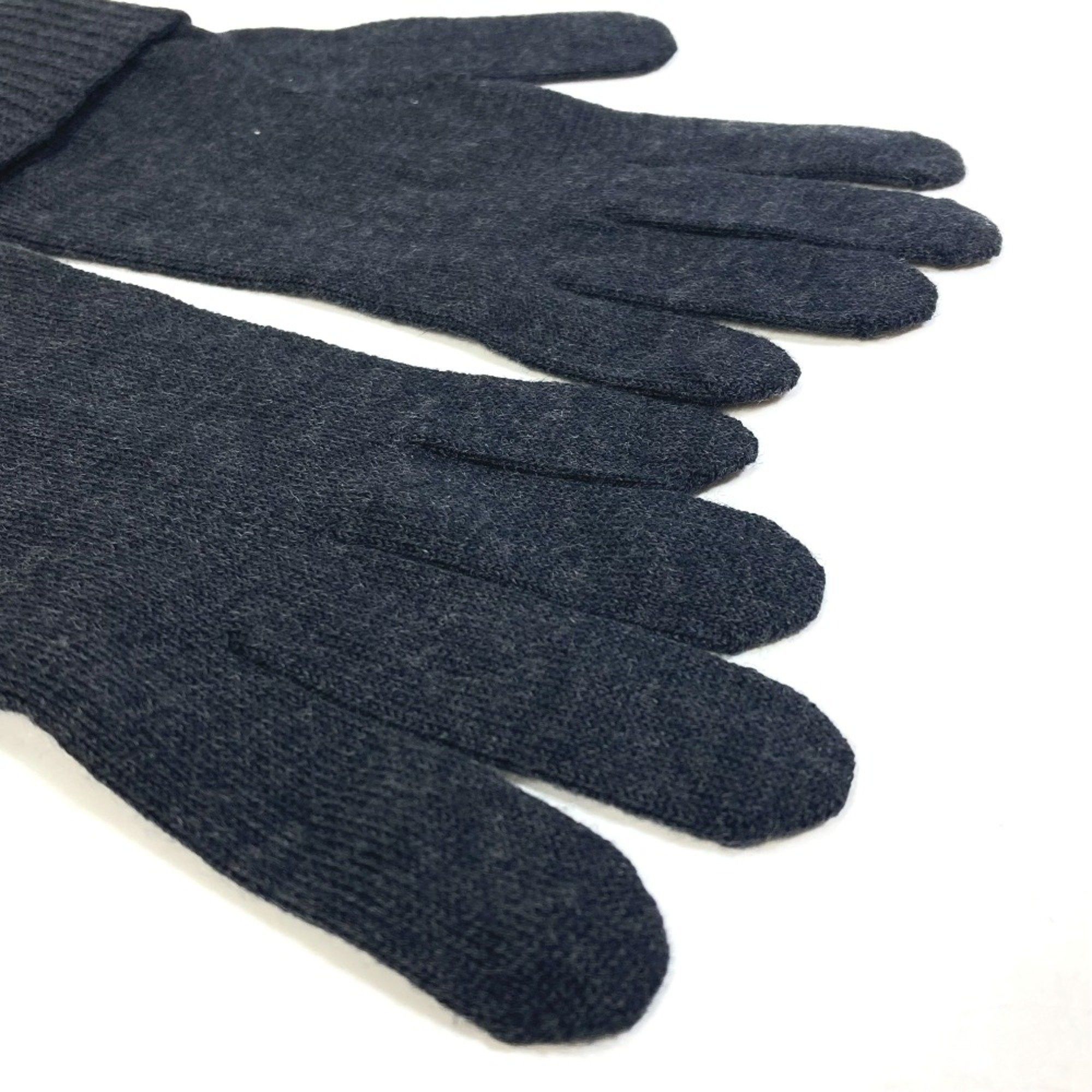 Louis Vuitton Louis Vuitton gloves LV logo gloves Gray Based Blue Based Size ONE SIZE - 5 Thumbnail