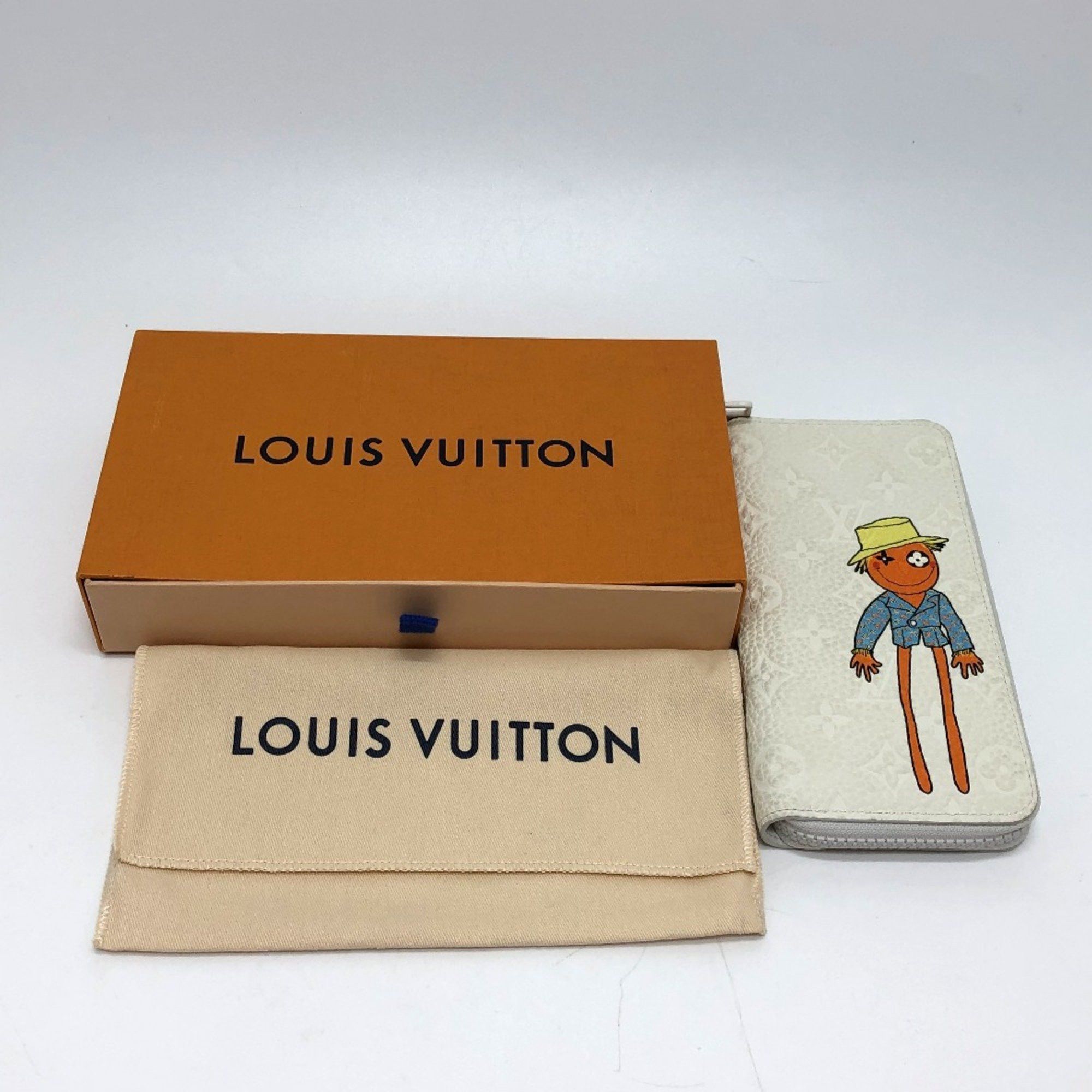 Louis Vuitton Louis Vuitton M80337 Zippy Wallet Vertical LV friend Long Wallet White Size ONE SIZE - 15 Thumbnail