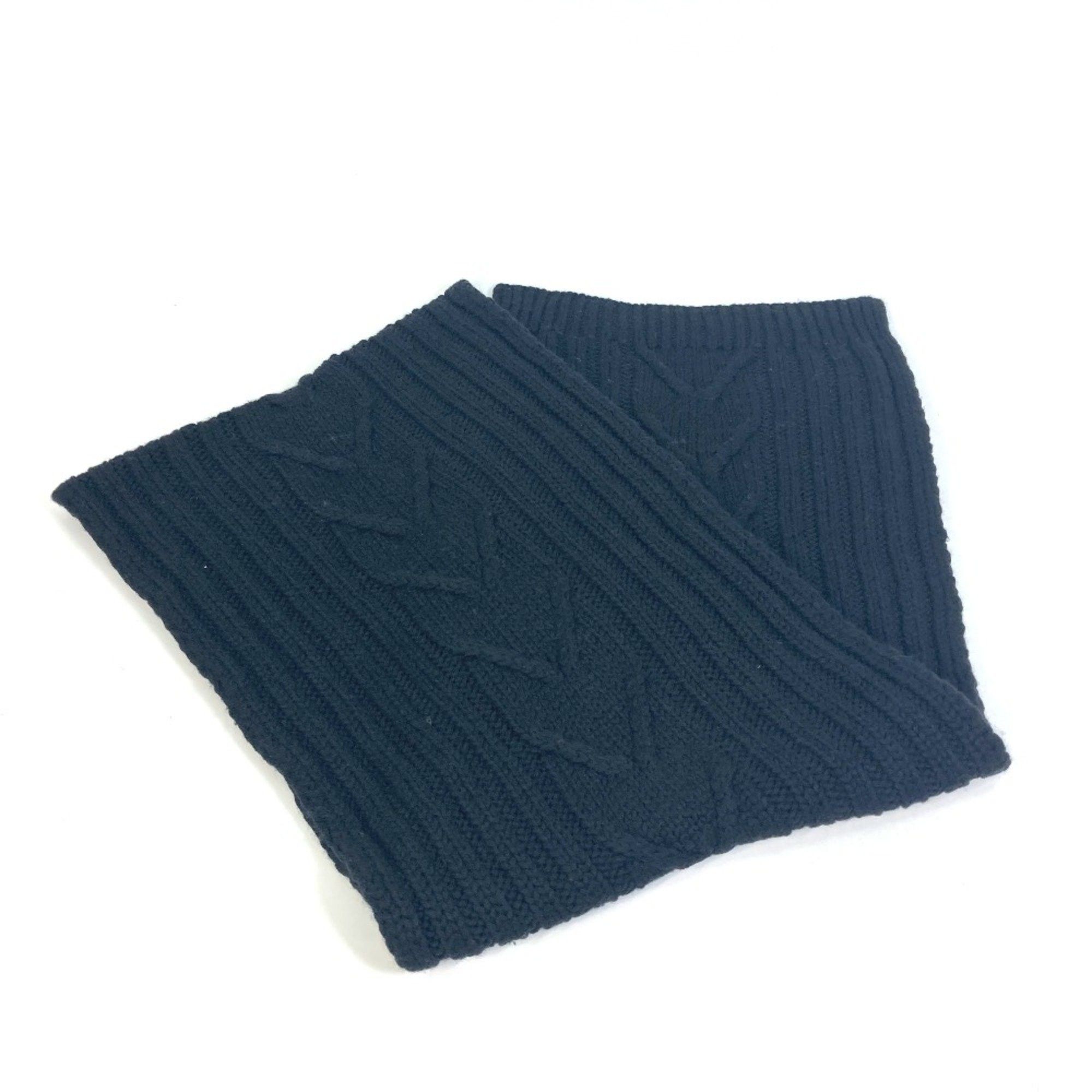 Louis Vuitton Louis Vuitton M75368 Cable knit Scarf Navy Size ONE SIZE - 2 Thumbnail