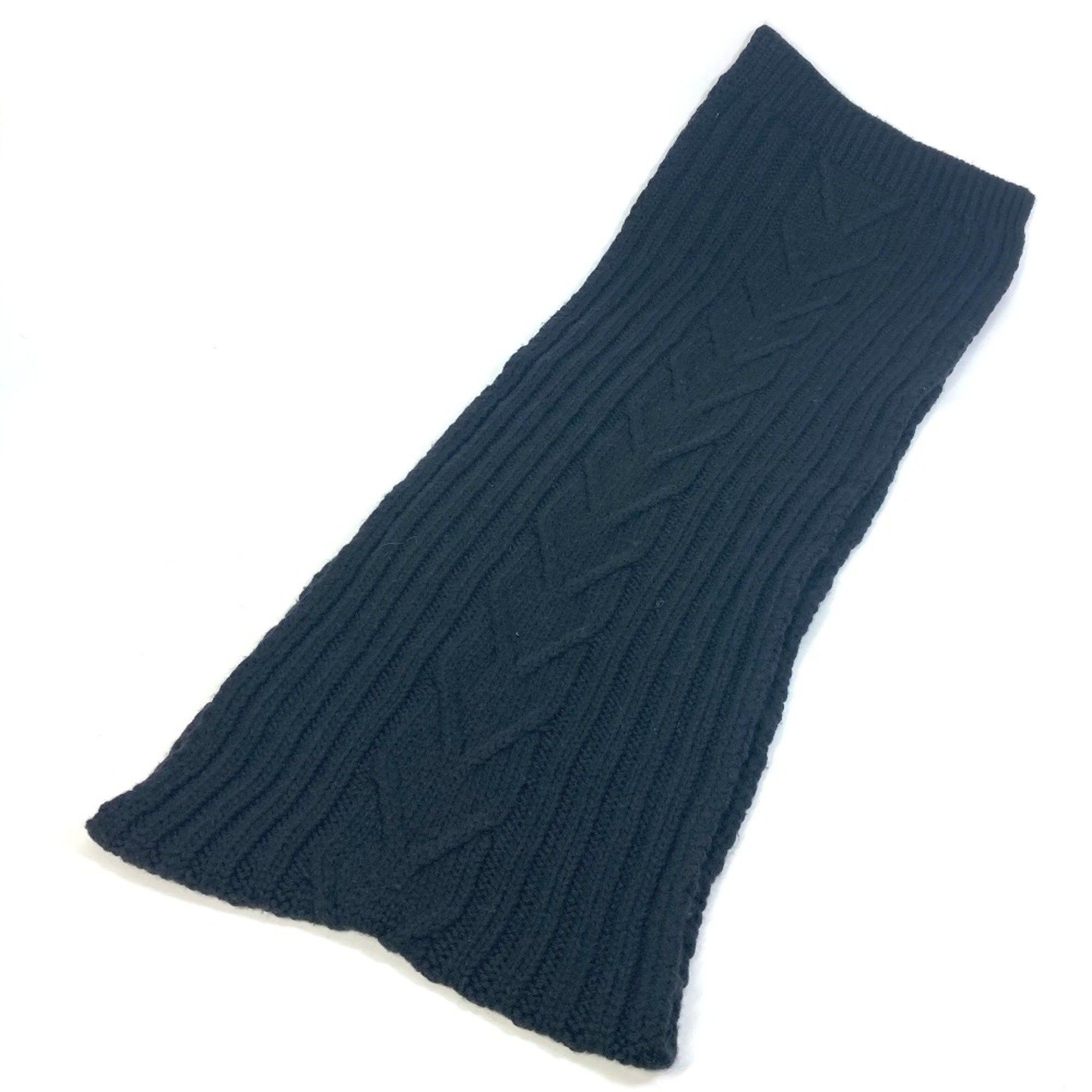Louis Vuitton Louis Vuitton M75368 Cable knit Scarf Navy Size ONE SIZE - 5 Thumbnail