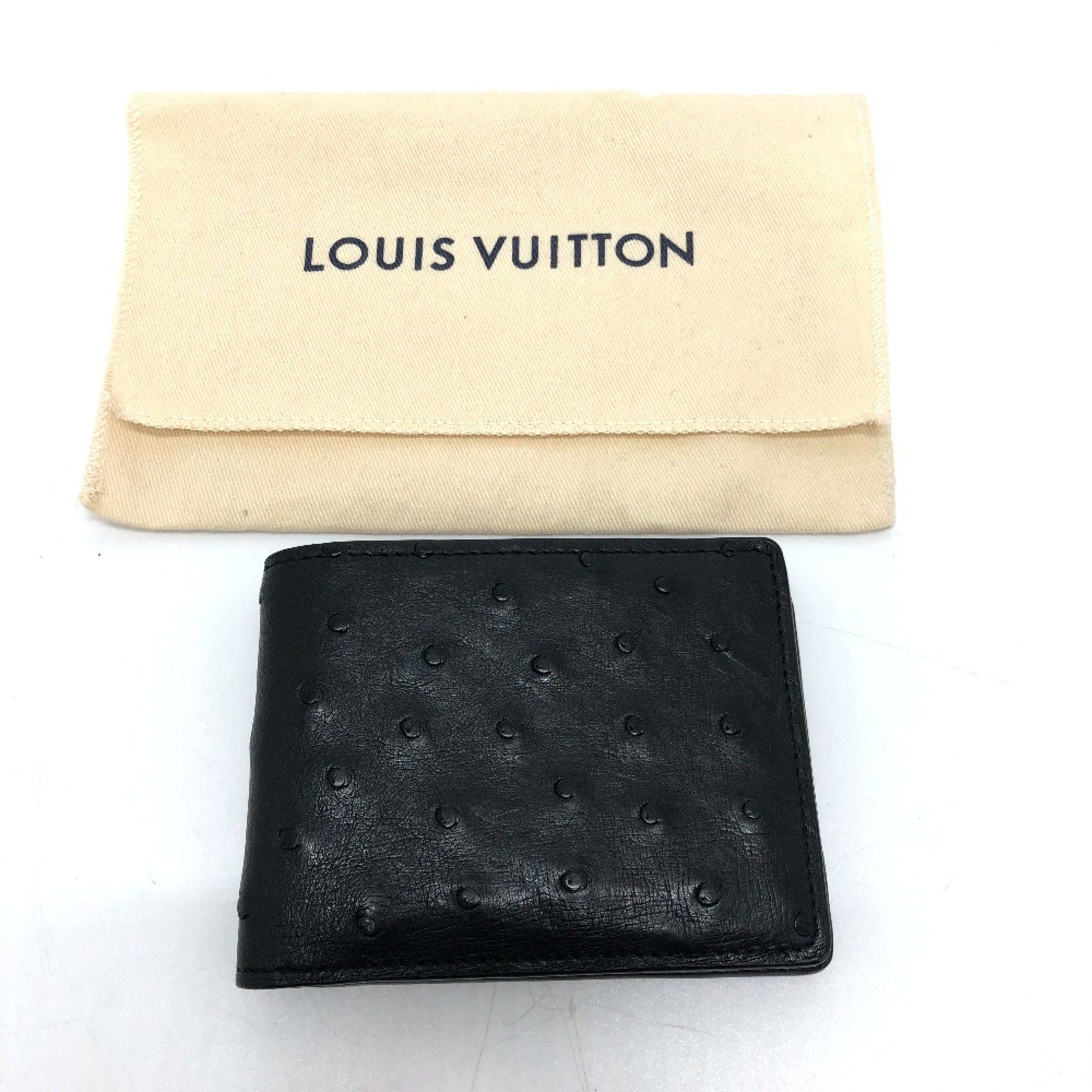 Louis Vuitton Louis Vuitton Accessory Bill Compartment/wallet Folded wallet Black Size ONE SIZE - 13 Thumbnail