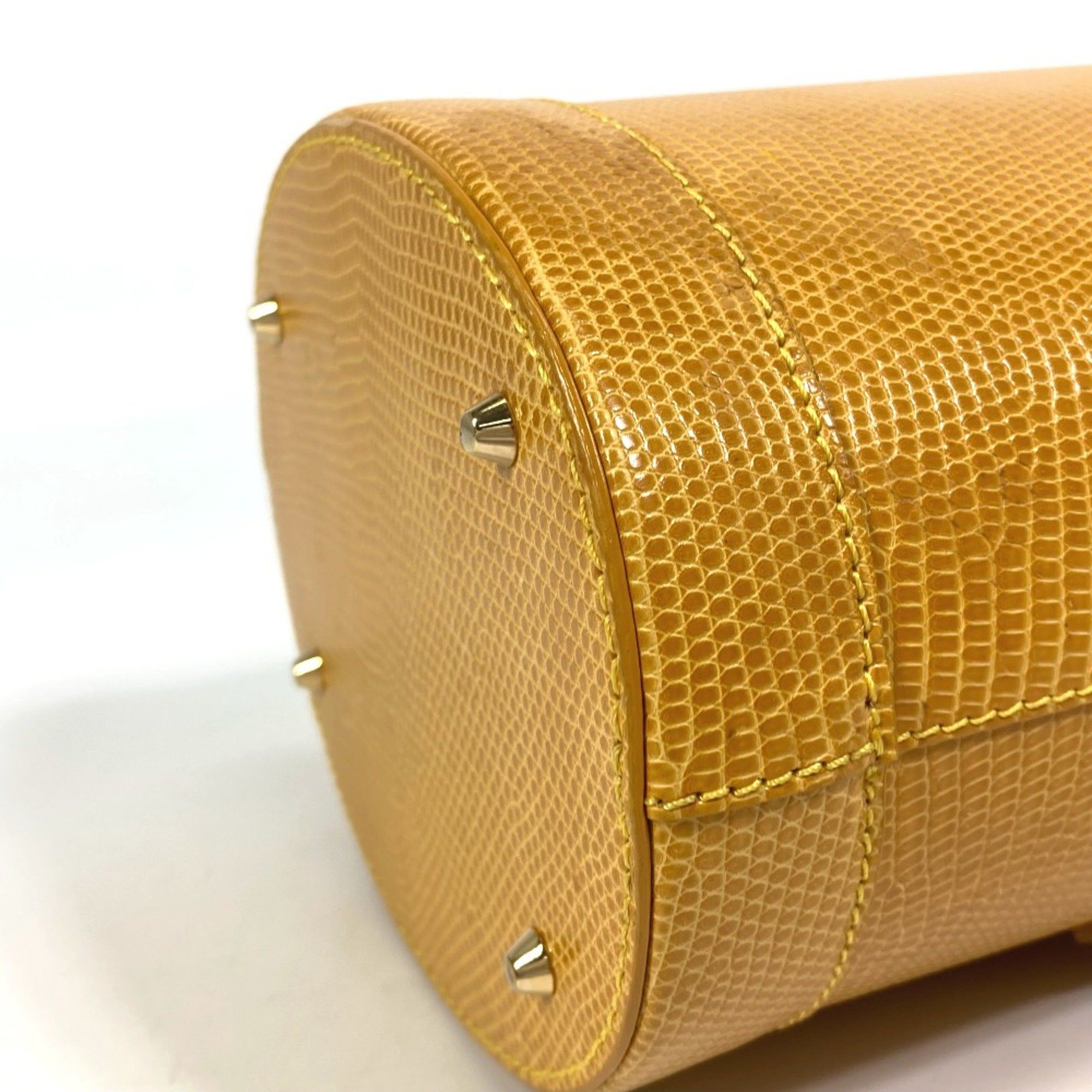 Louis Vuitton Louis Vuitton Bag Hand Bag yellow GoldHardware Size ONE SIZE - 8 Thumbnail