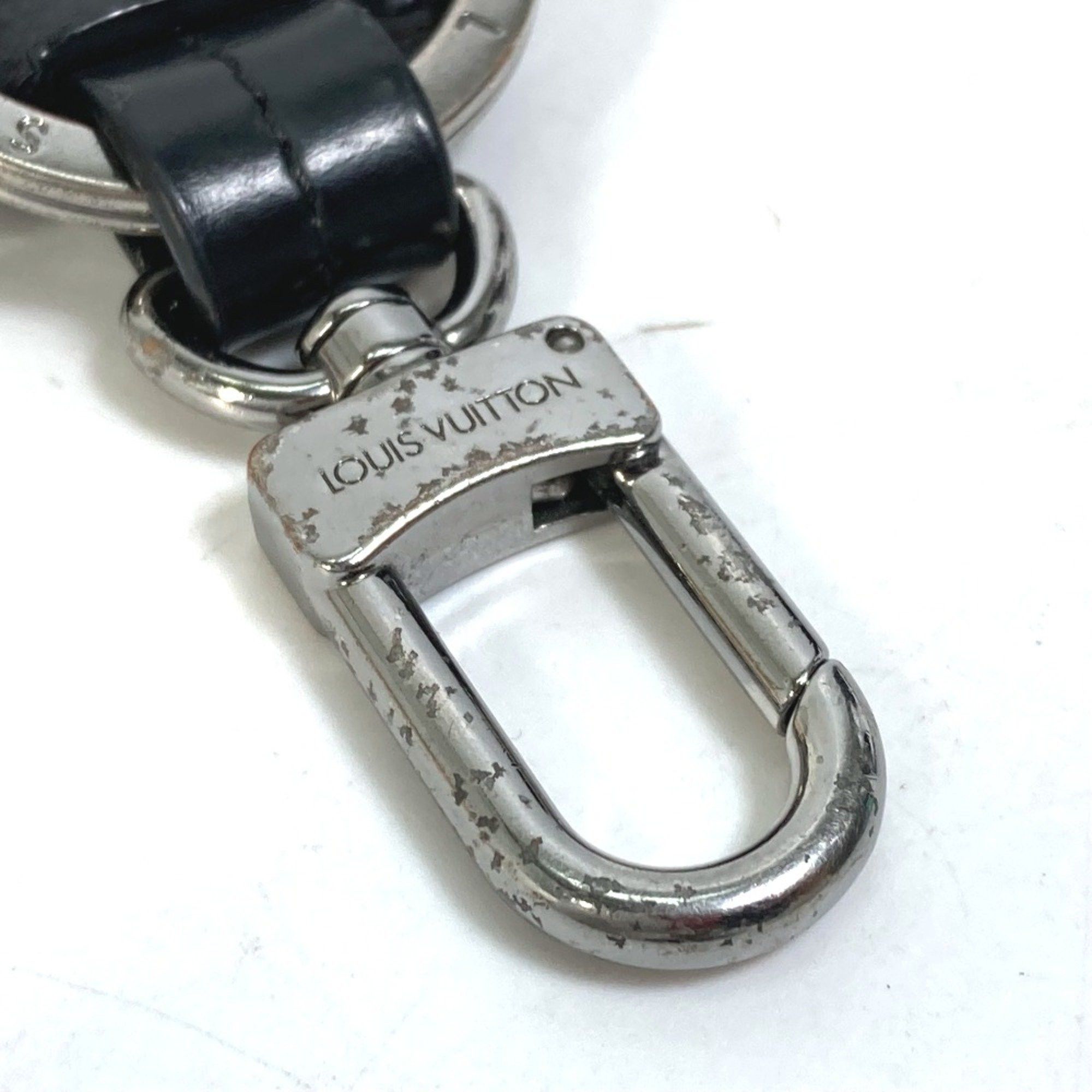 Louis Vuitton Louis Vuitton M63620 MonogramEclipse Bag Charm Key Holder Black Size ONE SIZE - 6 Thumbnail