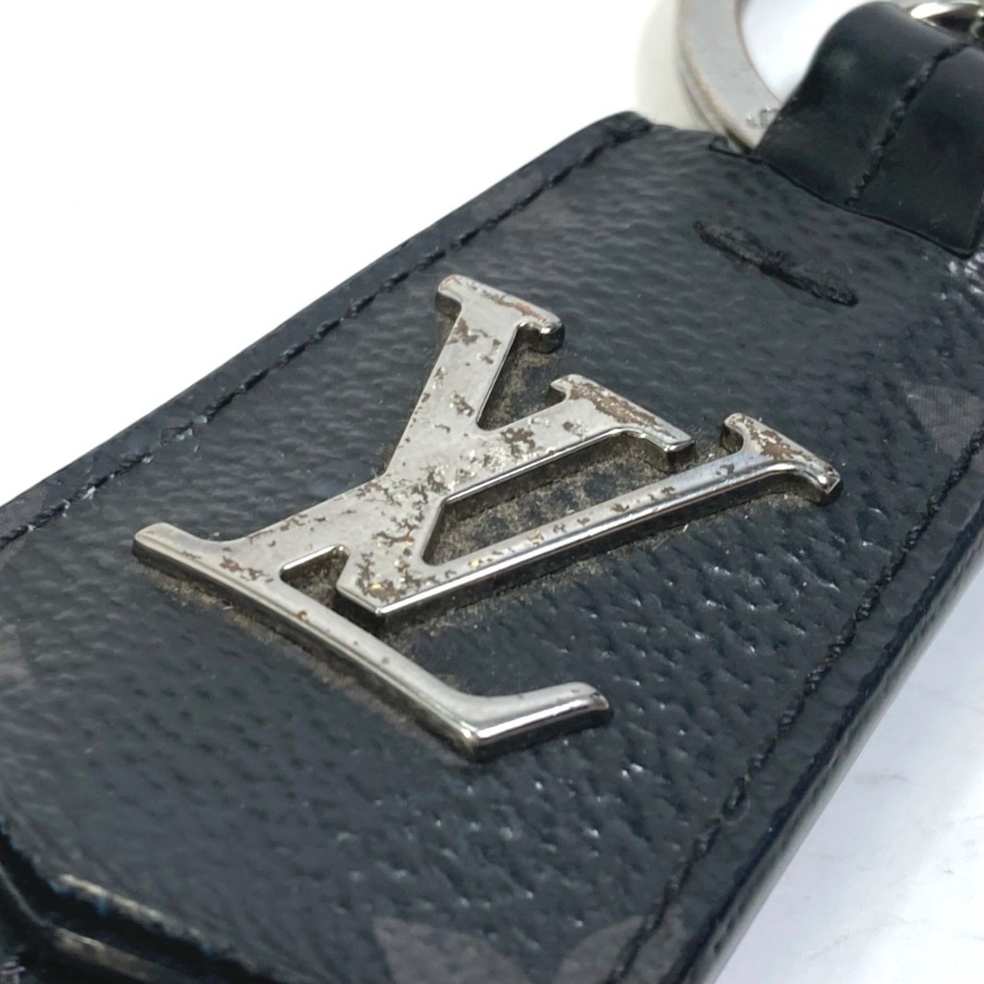 Louis Vuitton Louis Vuitton M63620 MonogramEclipse Bag Charm Key Holder Black Size ONE SIZE - 8 Thumbnail