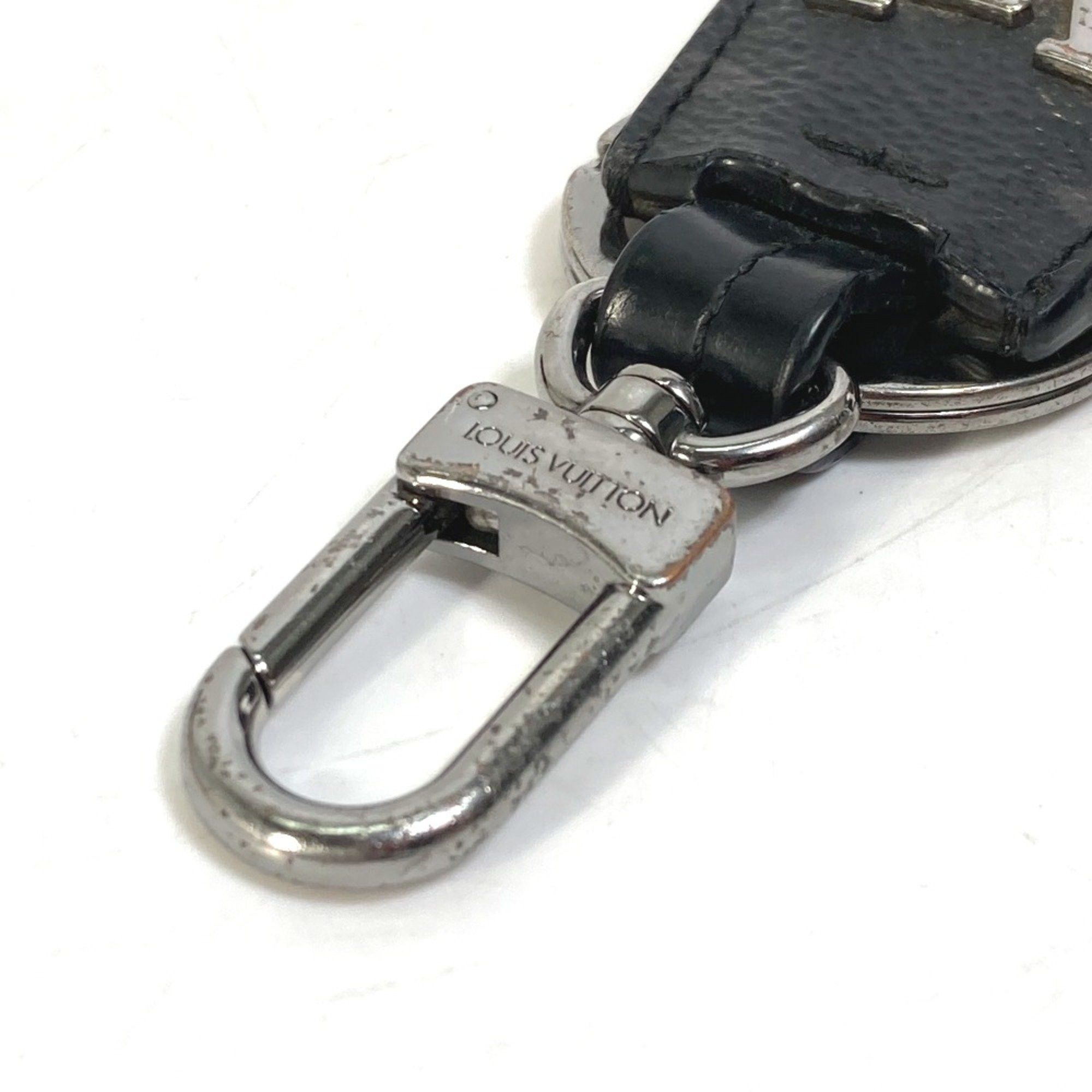 Louis Vuitton Louis Vuitton M63620 MonogramEclipse Bag Charm Key Holder Black Size ONE SIZE - 7 Thumbnail