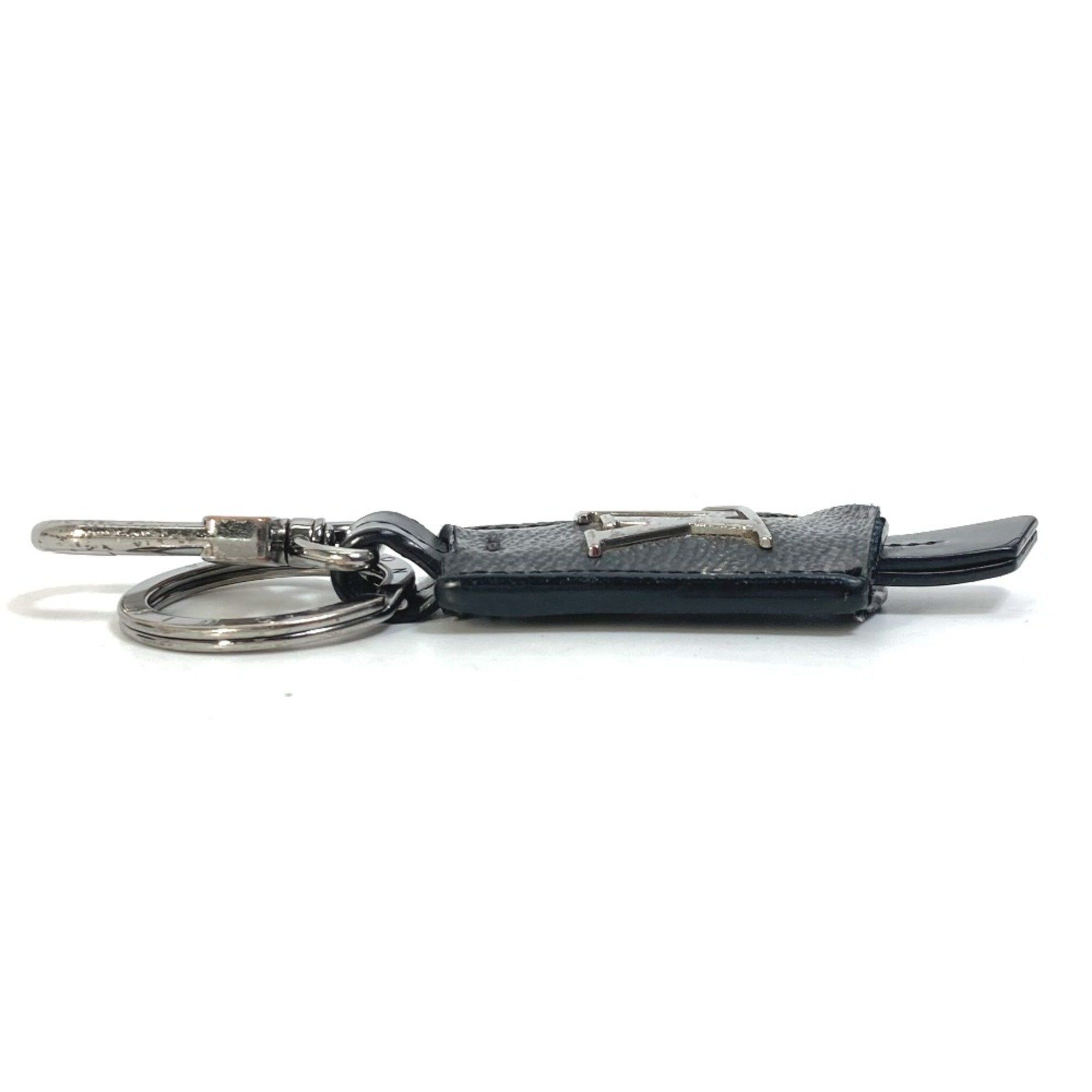 Louis Vuitton Louis Vuitton M63620 MonogramEclipse Bag Charm Key Holder Black Size ONE SIZE - 3 Thumbnail