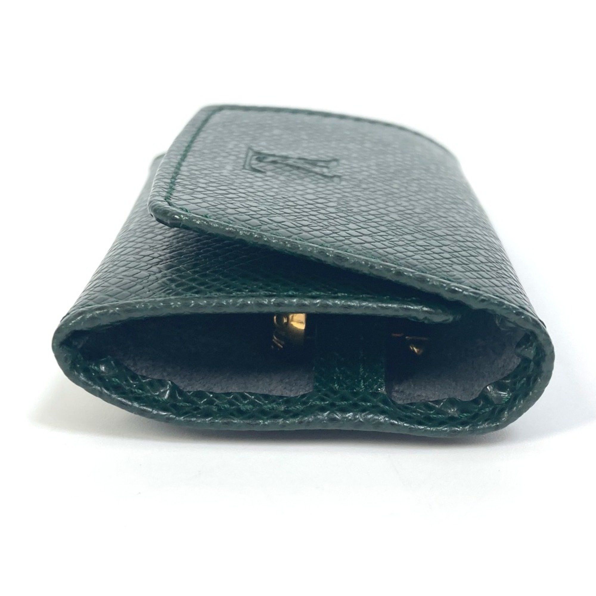 Louis Vuitton Louis Vuitton M30974 Monogram flower Taiga case cuffs Gold Size ONE SIZE - 5 Thumbnail