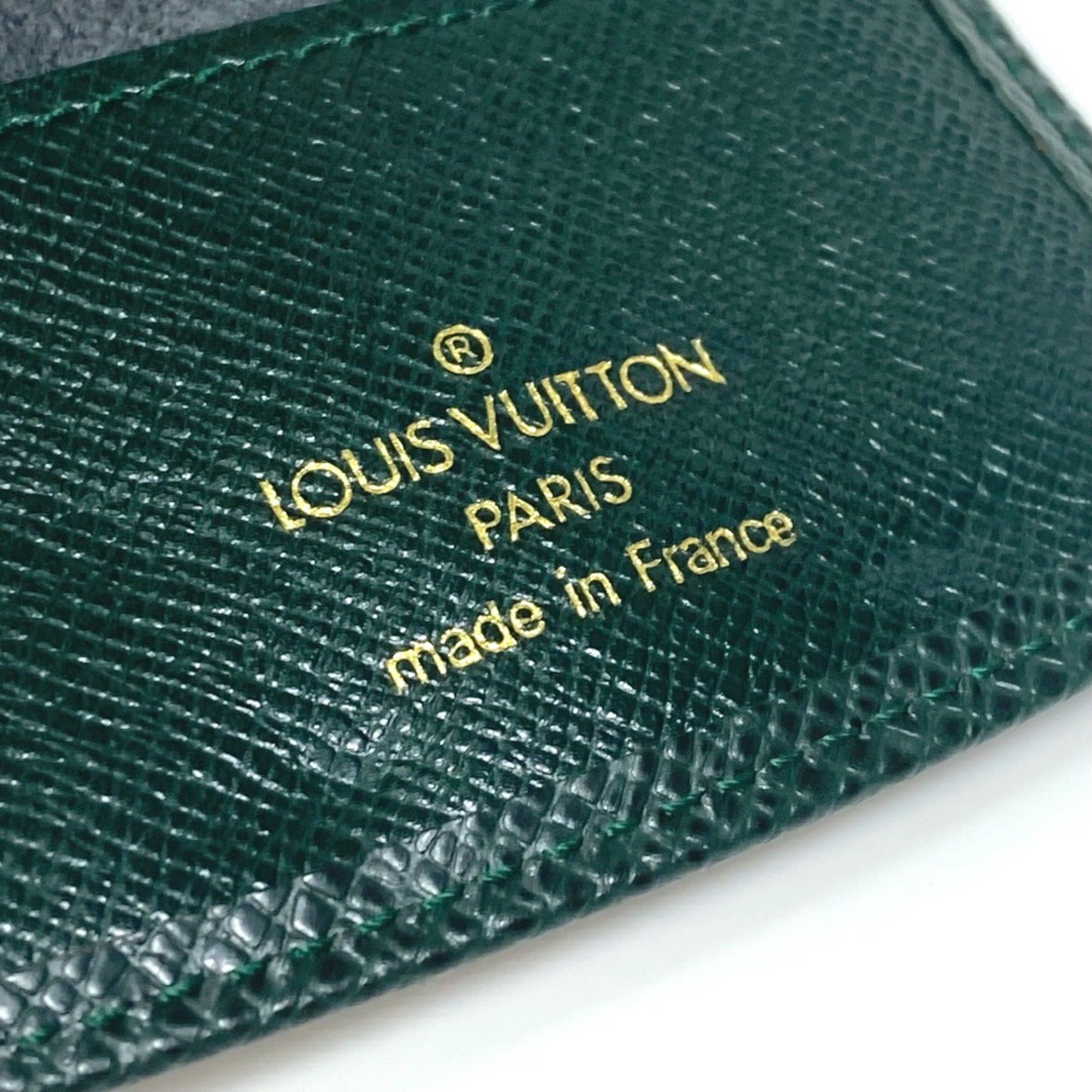 Louis Vuitton Louis Vuitton M30974 Monogram flower Taiga case cuffs Gold Size ONE SIZE - 9 Thumbnail