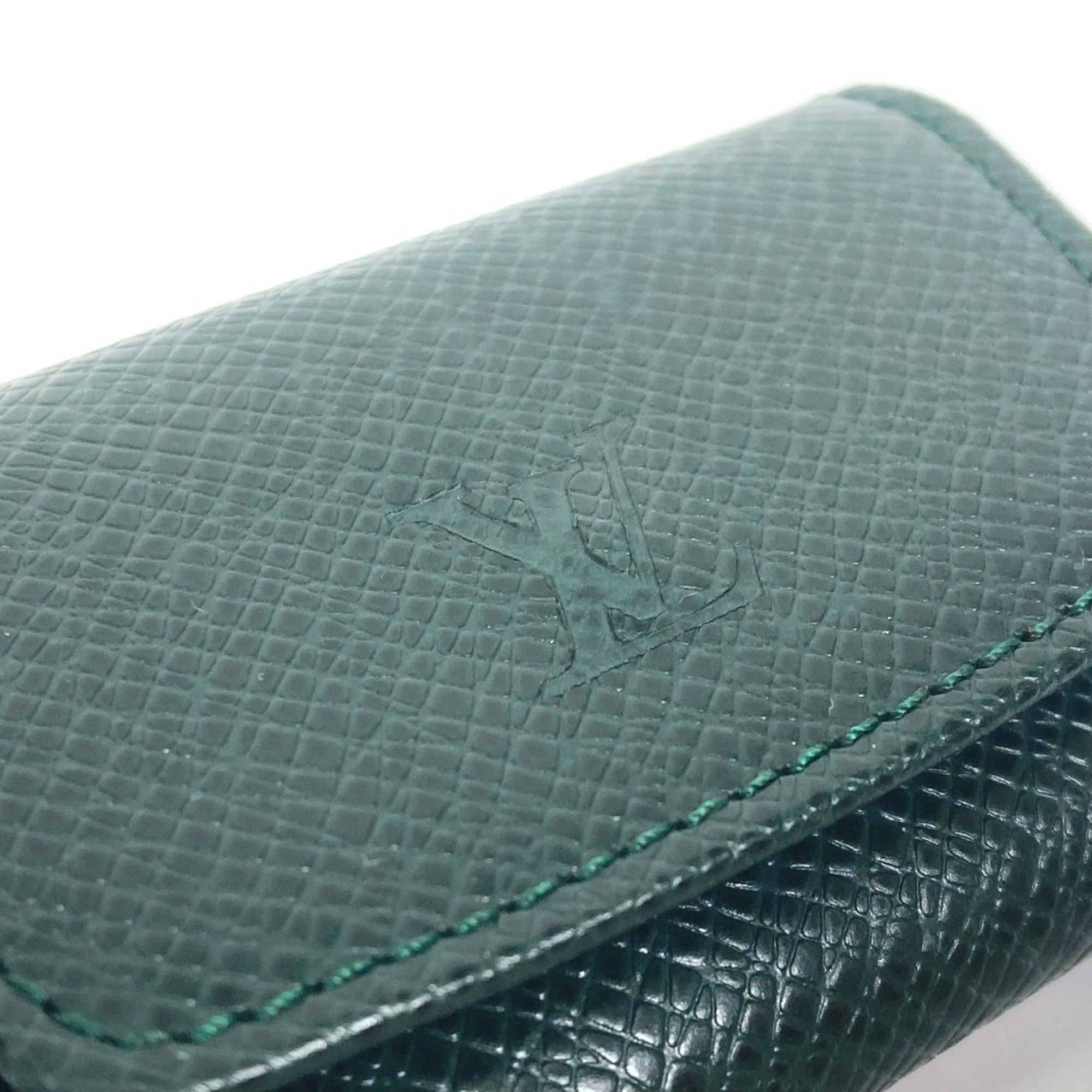 Louis Vuitton Louis Vuitton M30974 Monogram flower Taiga case cuffs Gold Size ONE SIZE - 6 Thumbnail