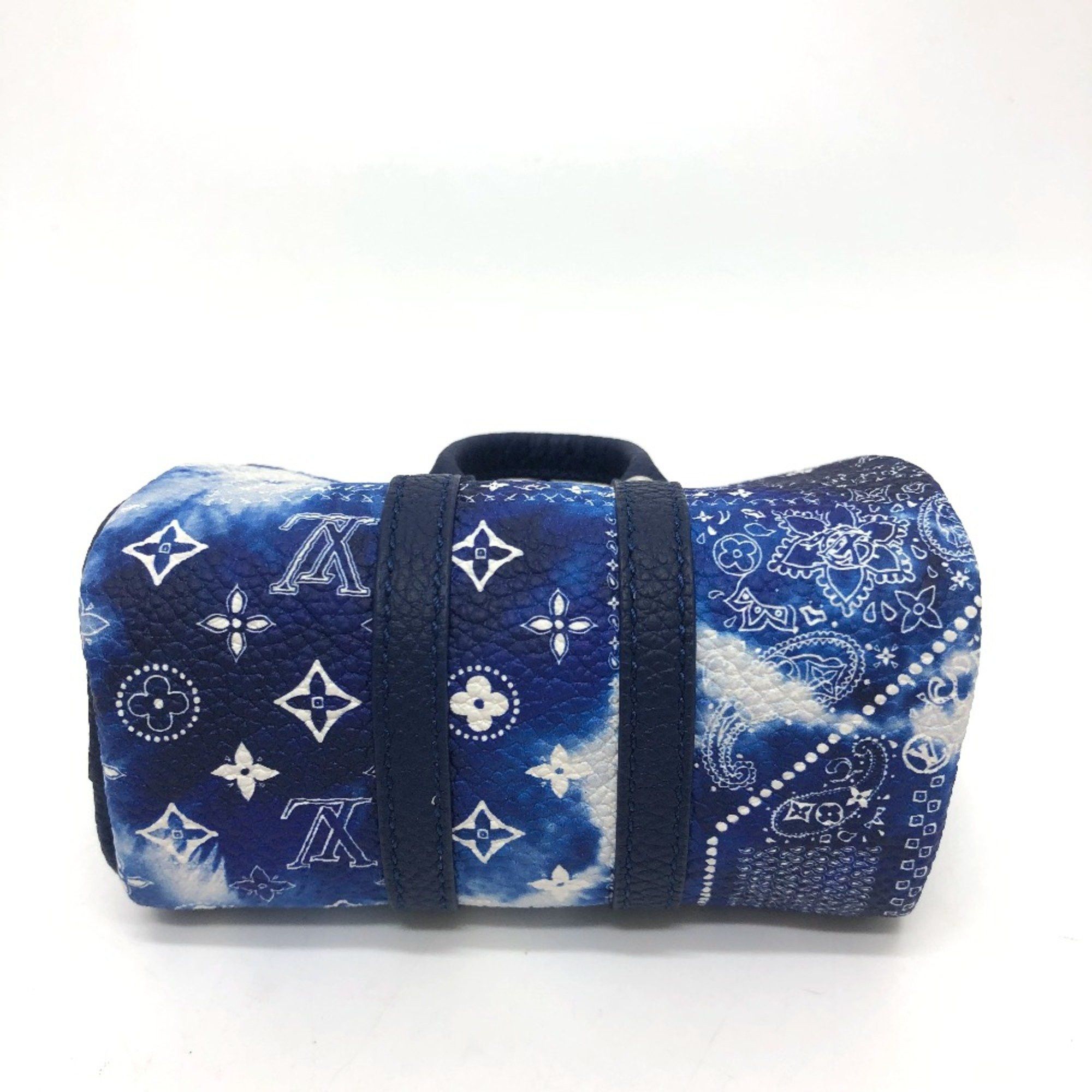 Louis Vuitton Louis Vuitton MP3337 Monogram bandana bag/accessories Key Holder blue SilverHardware Size ONE SIZE - 6 Thumbnail