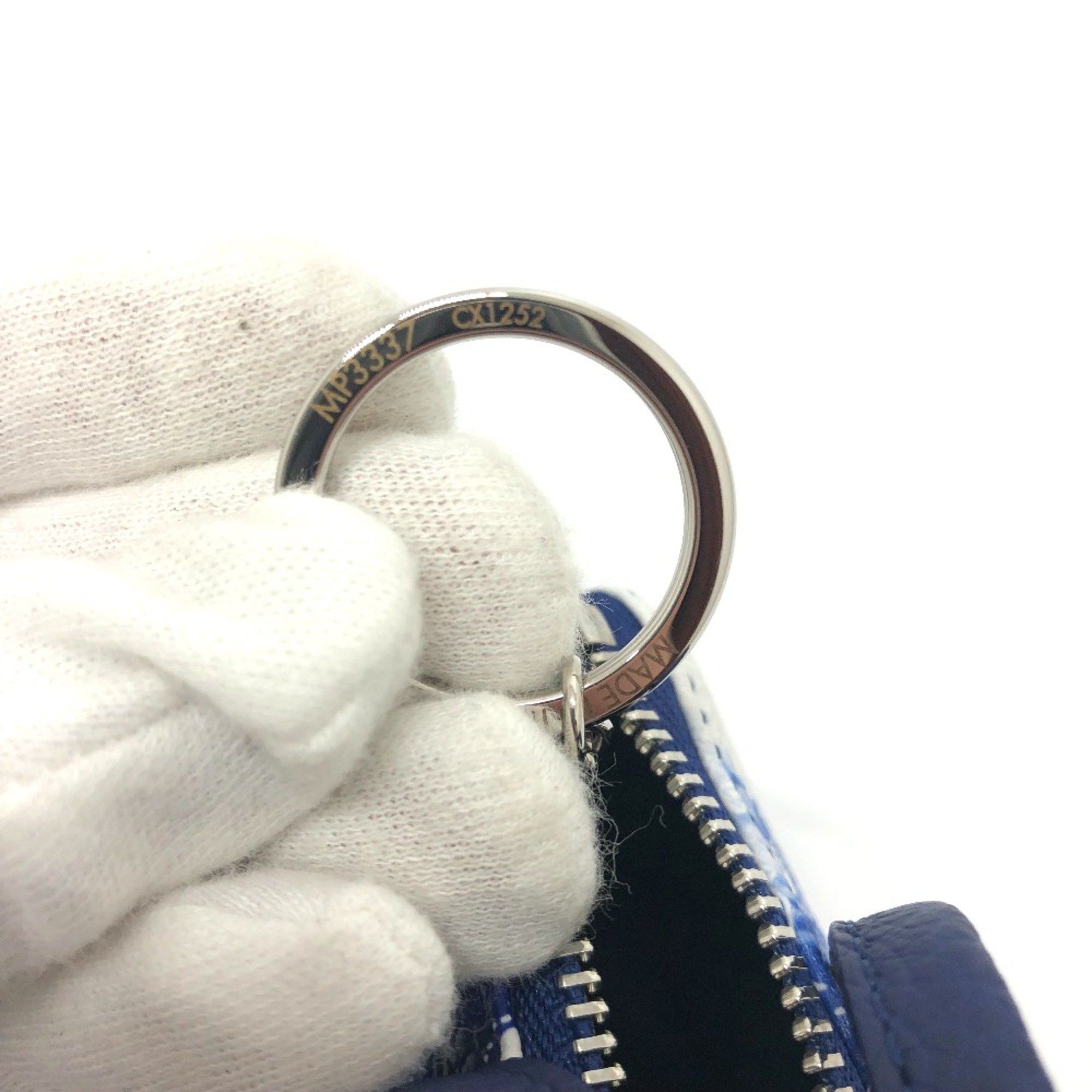 Louis Vuitton Louis Vuitton MP3337 Monogram bandana bag/accessories Key Holder blue SilverHardware Size ONE SIZE - 9 Thumbnail